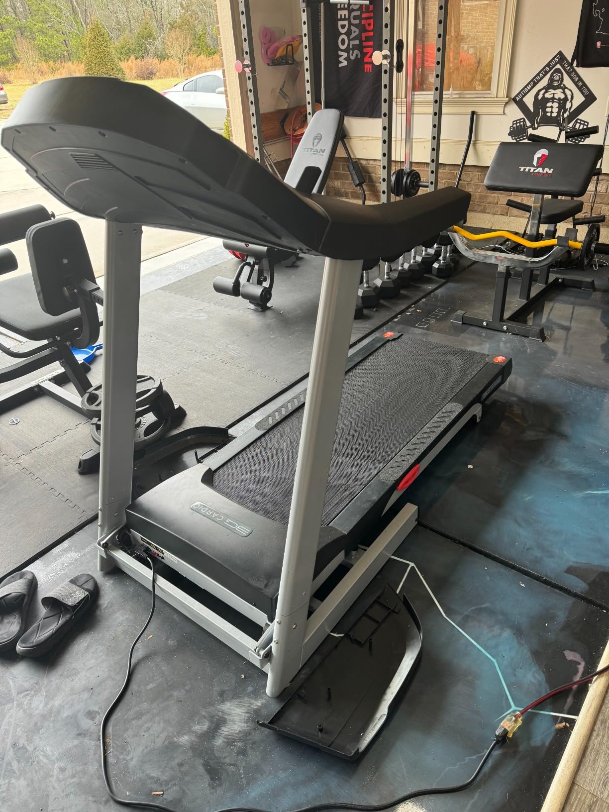 3G Cardio Pro Runner X Treadmill - Heavy Duty Home Construction - FreeSync FTMS Bluetooth Connectivity - Low 6.5