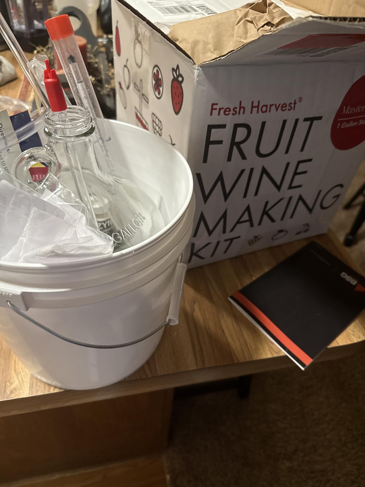 Fresh Harvest One Gallon Small Batch Fruit Wine Making Kit customer photo 1