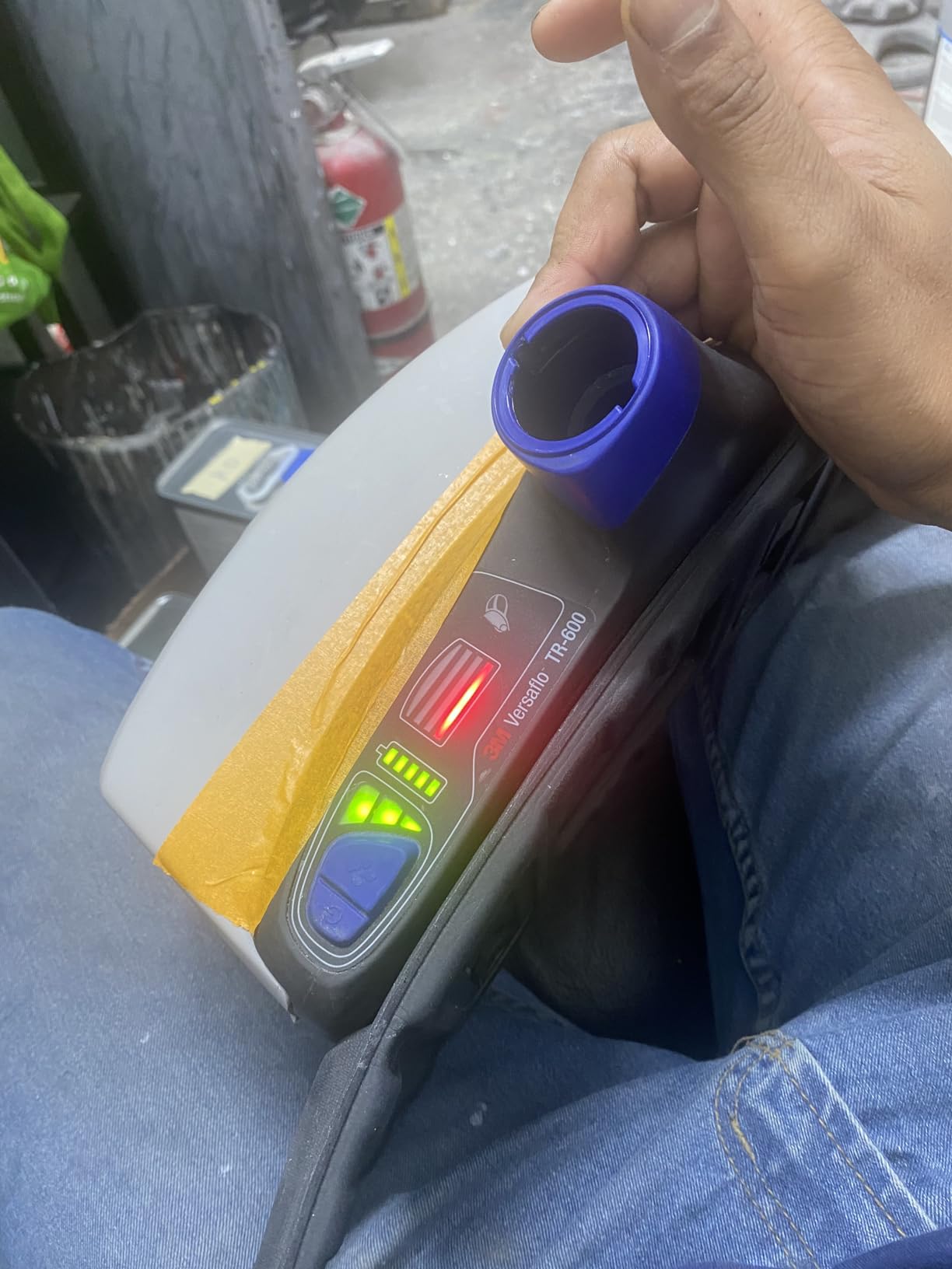 3M PAPR Respirator System, Heavy Industry Kit, NIOSH, High Capacity Battery | Versaflo Powered Air Purifying Respirator, All-in-One Powered Respirator Protection, Easy to Use, TR-600-HIK customer photo 1