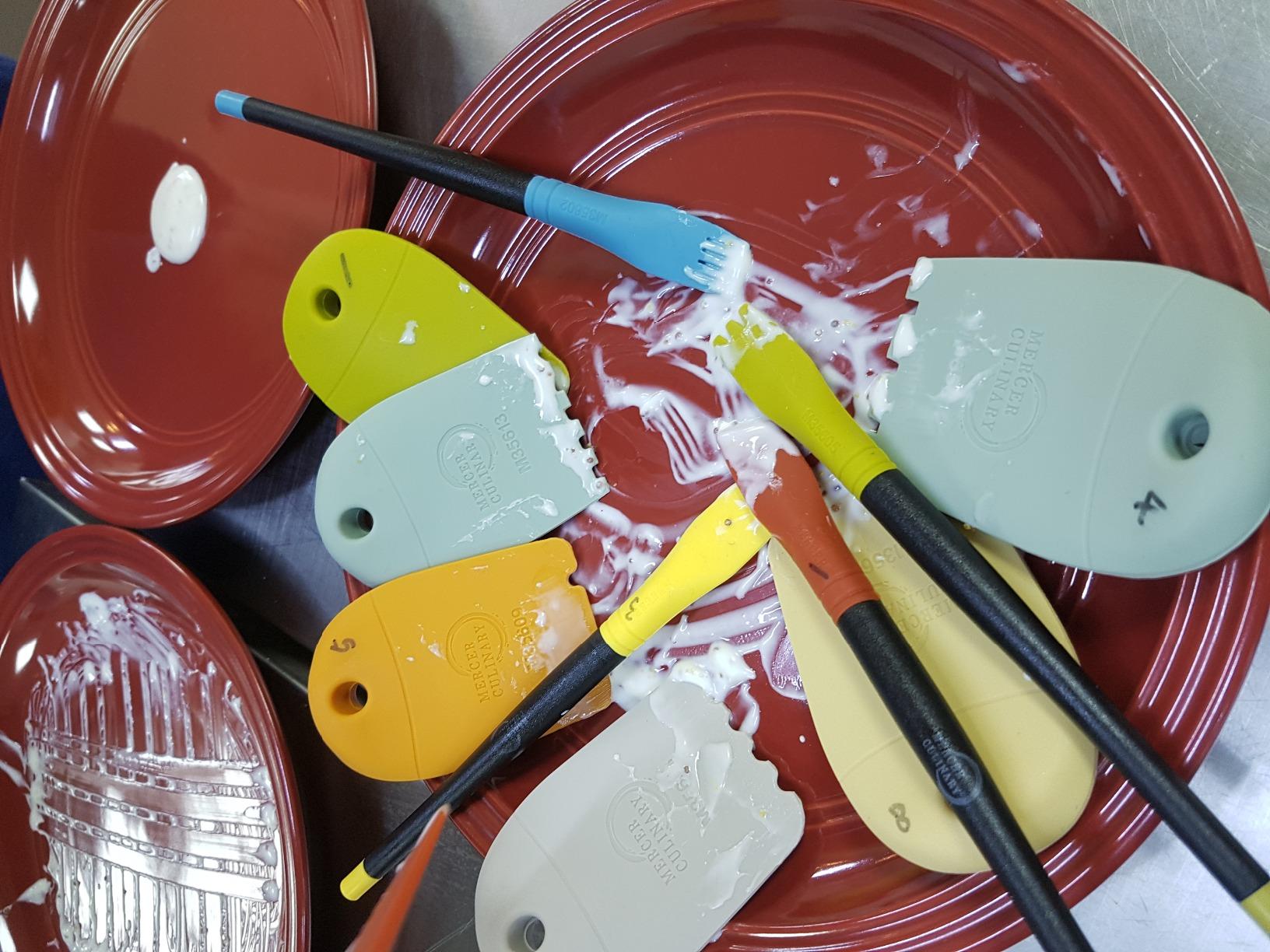 Mercer Culinary Silicone Plating Brush Set - 5 Brushes and a Carrying Case customer photo 1