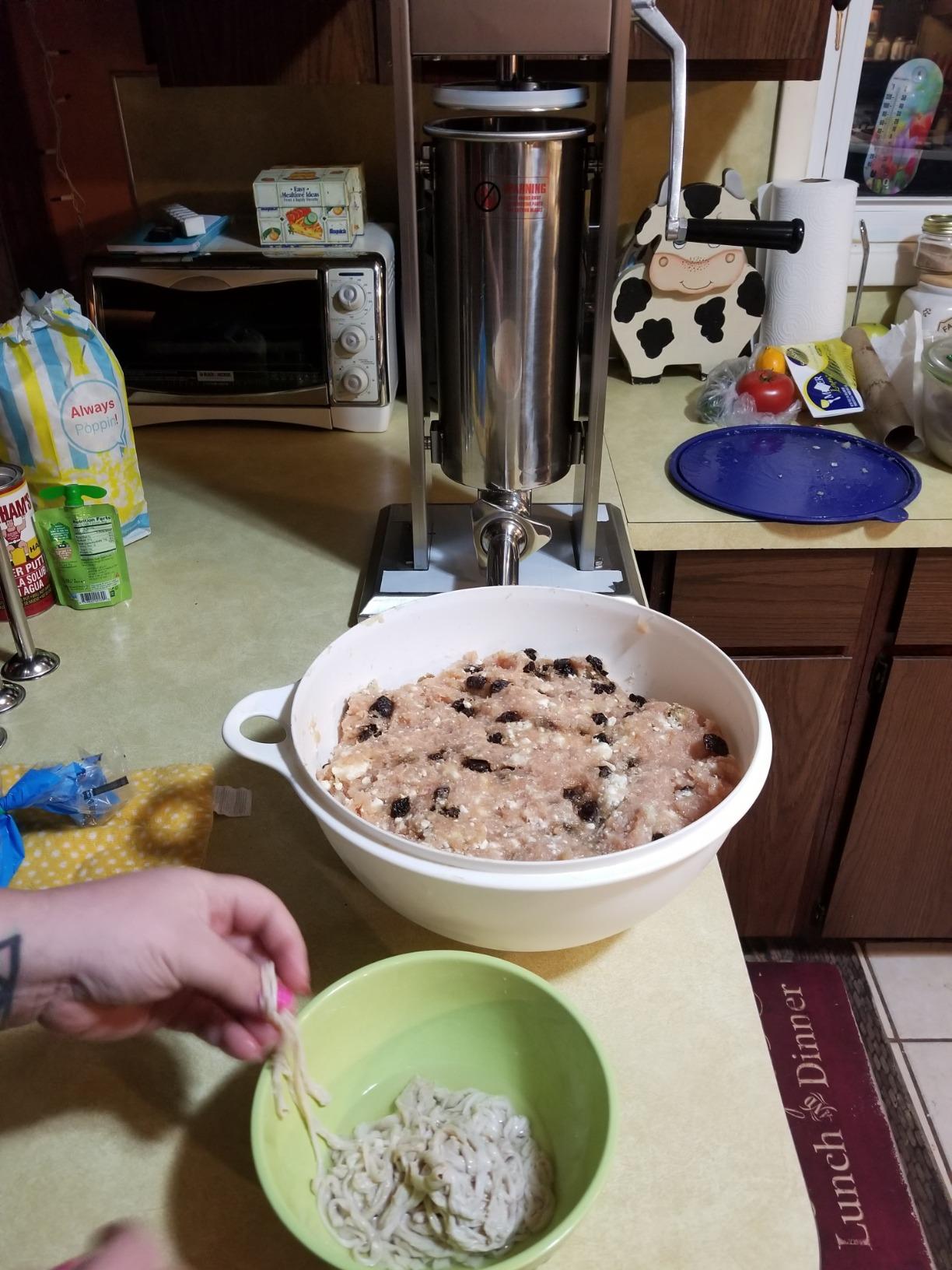 Hakka 7Lb/3L Sausage Stuffers and Vertical Sausage Makers customer photo 1