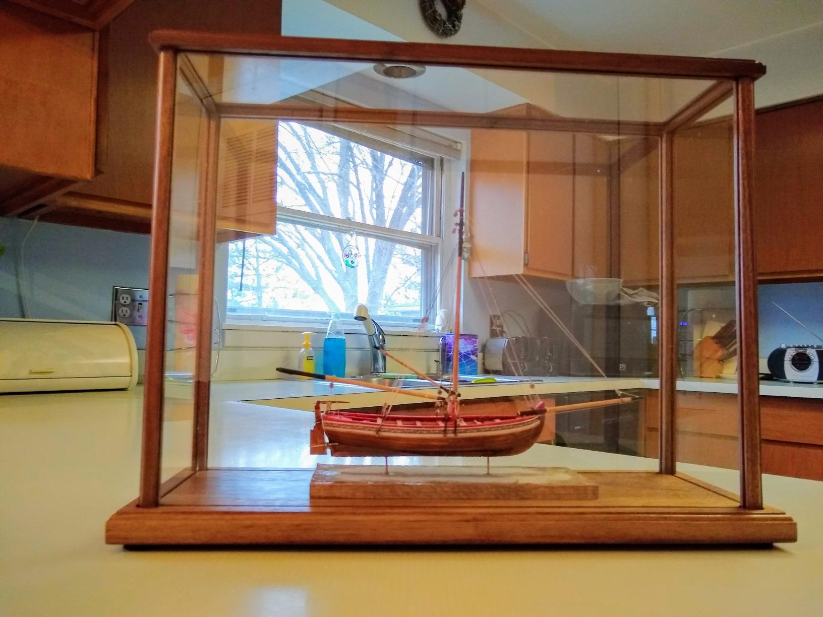 Model Shipways 18th Century Longboat Wood Model Kit 1:48 - Beginner to Intermediate Level - True Plank-on-Frame - Model Boat Kit for Adults to Build customer photo 2