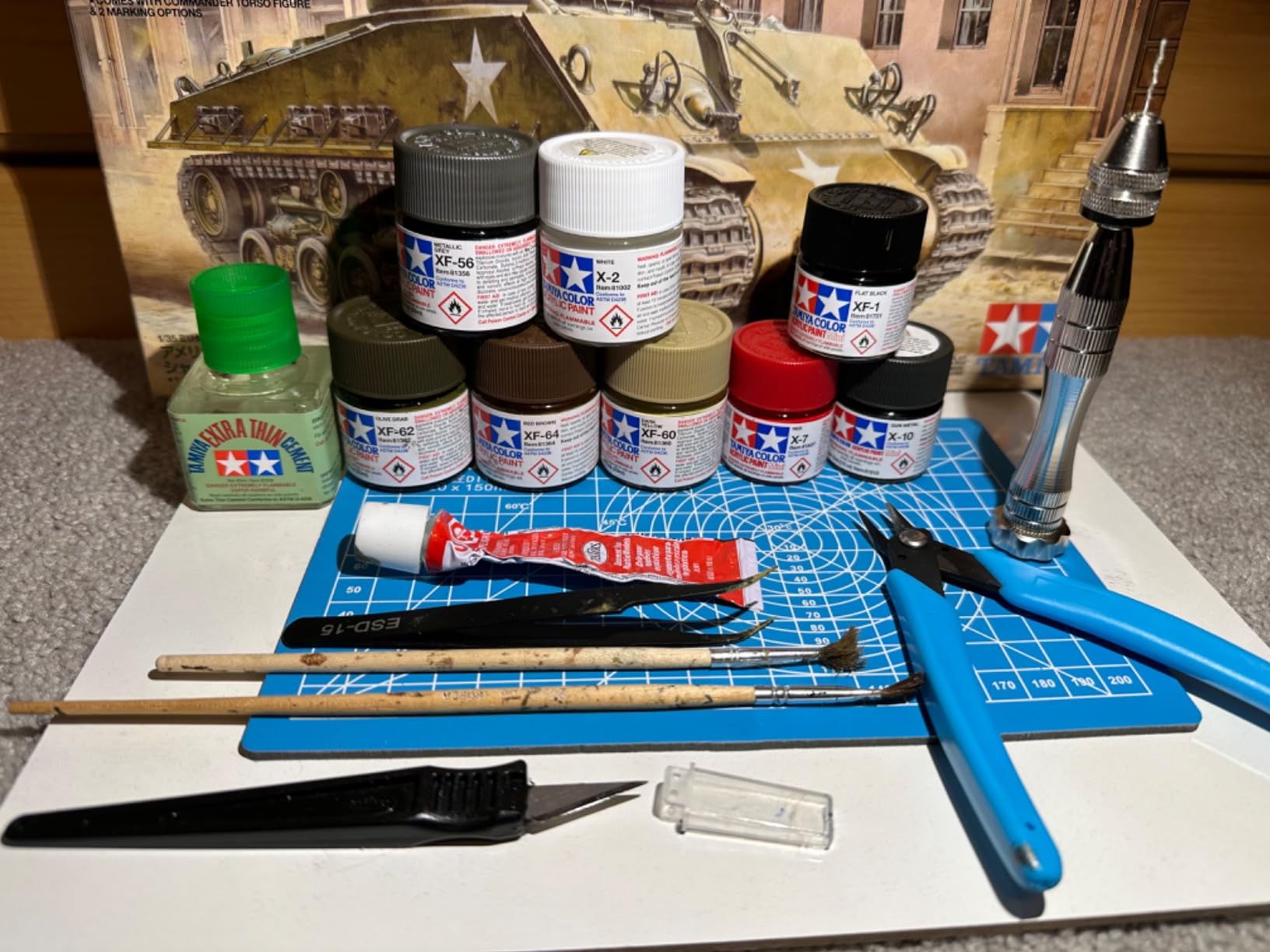 Tamiya 35346 1:35 US Medium Tank M4A3E8 Sherman Plastic Model Kit customer photo 1