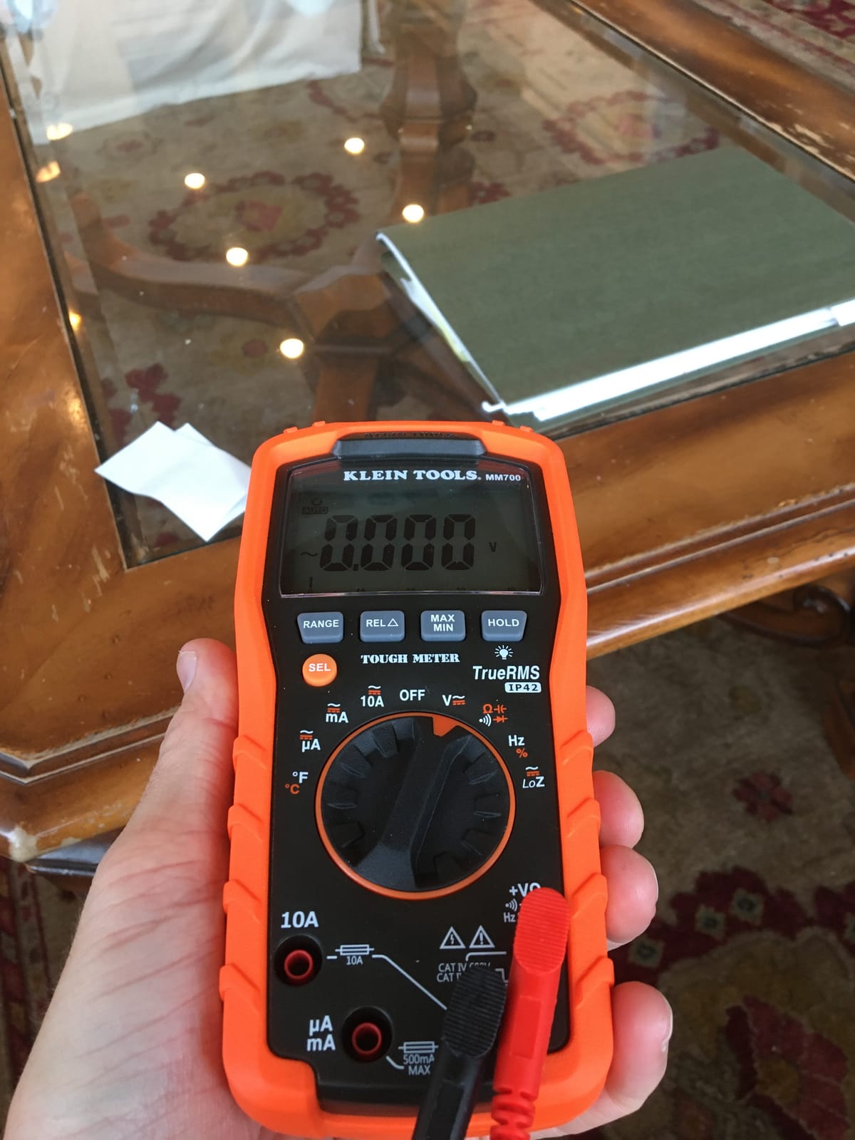 Klein Tools MM700 Multimeter, Electrical Tester is Auto Ranging, for AC/DC, LOZ, Temp, Capacitance, Resistance, Frequency, and More, 1000V customer photo 2