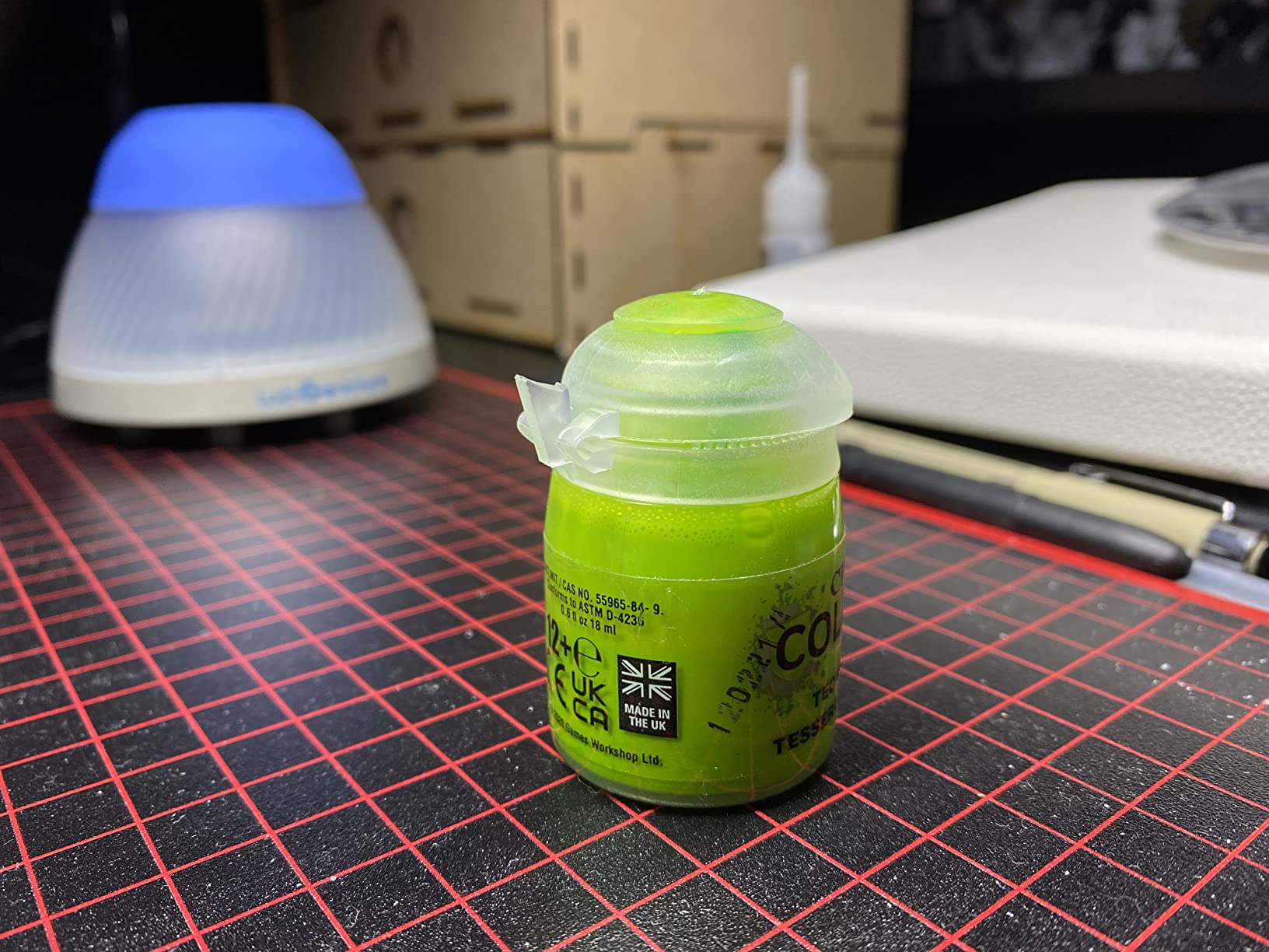 LabGenius MI0101001 Mini-Vortex Mixer, Blue(Top)/Clear(Body) customer photo 2