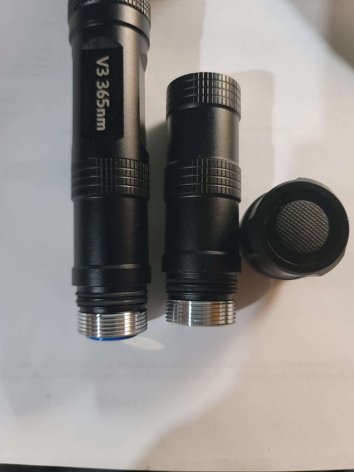 uvBeast V3 365nm Black Light UV Flashlight, High Power and Long Range | High Definition Ultraviolet, Professional Grade Beam, Commercial Use, USA Stock, Engineered by uvBeast customer photo 1