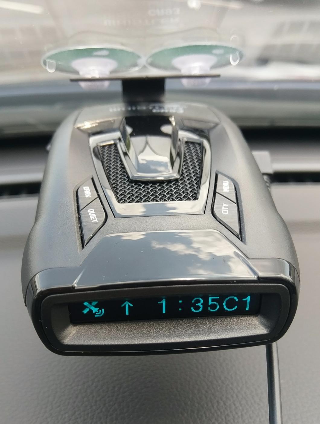 Whistler CR93 High Performance Laser Radar Detector: 360 Degree Protection, Bilingual Voice Alerts, and Internal GPS, Black customer photo 1