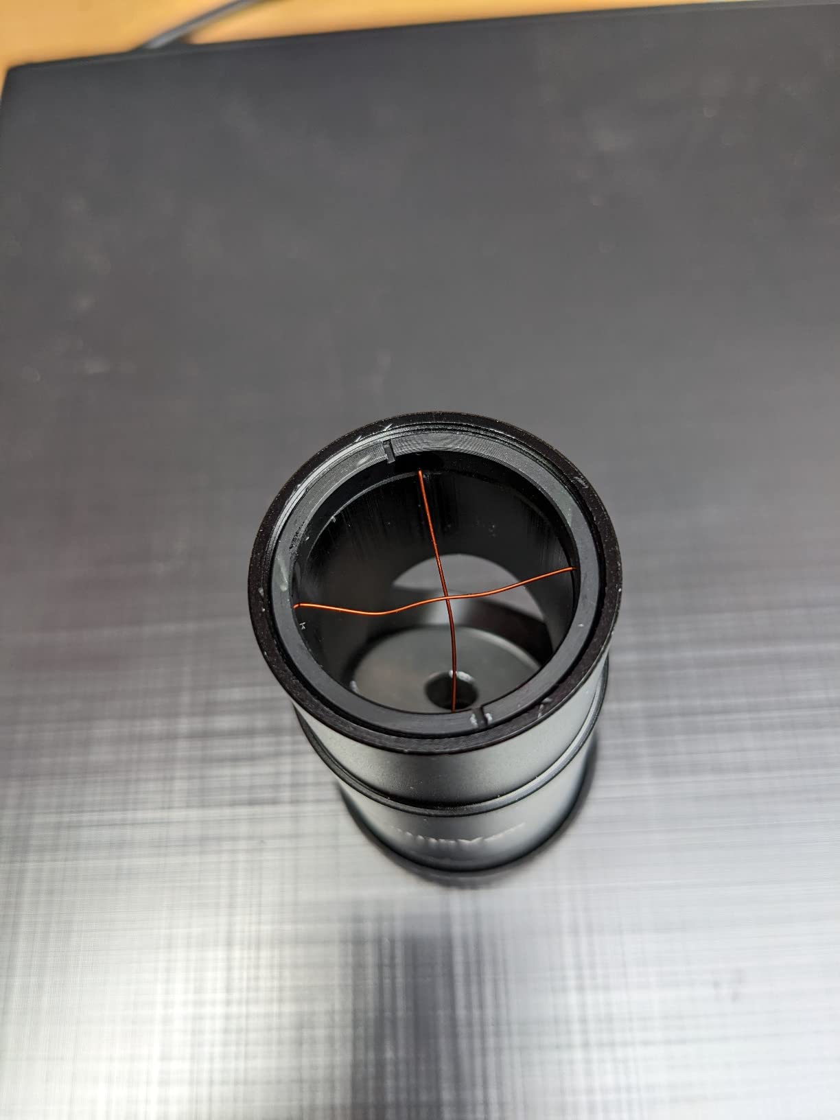 Astromania 1.25 Inch Collimating Cheshire Telescope Eyepiece Short Version | For Aligning Newtonian Reflectors Telescope, Telescope Collimation Tool, for Planetary Moon Deep Sky Astronoical Observation customer photo 2