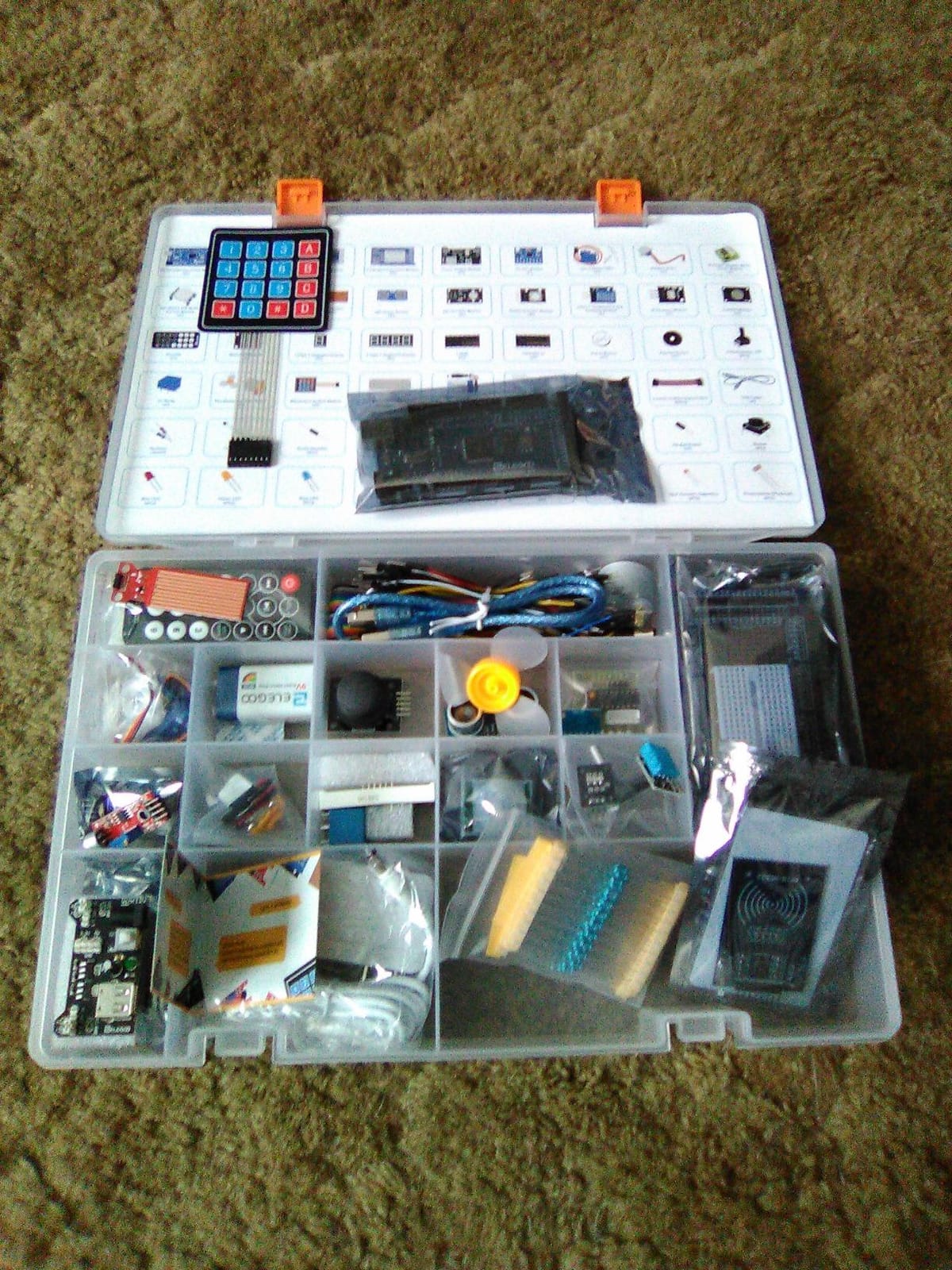 ELEGOO Mega 2560 R3 Project The Most Complete Starter Kit with Tutorial | Compatible with Arduino, Ultimate Starter Kit, PDF Tutorial, 35+ Guided Projects, 200+ Components, Sensors, Displays, Motors customer photo 2