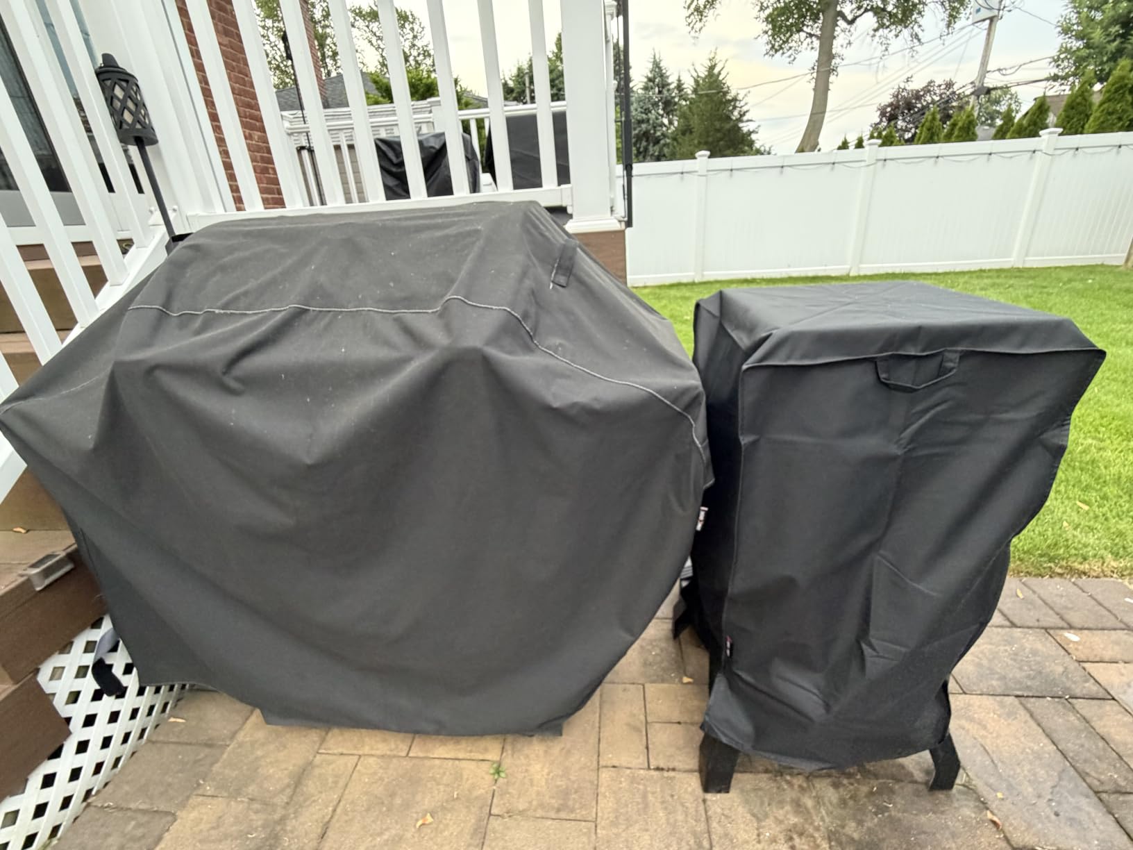 40 Inch Smoker Cover for Masterbuilt, Outdoor Electric BBQ Smoker Grill Cover Heavy Duty Waterproof Fade Resistant, 23