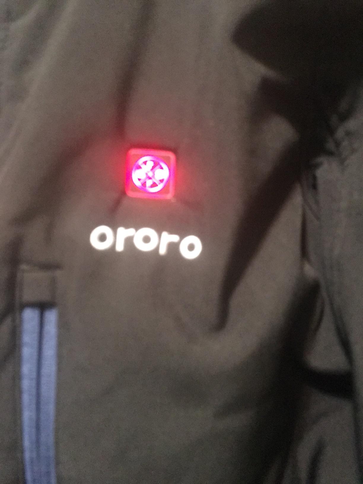 ORORO Men's Classic Heated Jacket, Water Wind Resistant Softshell Jacket | Classic softshell heated jacket with 4 heat zones, detachable hood, with rechargeable battery, everyday outdoor use customer photo 1