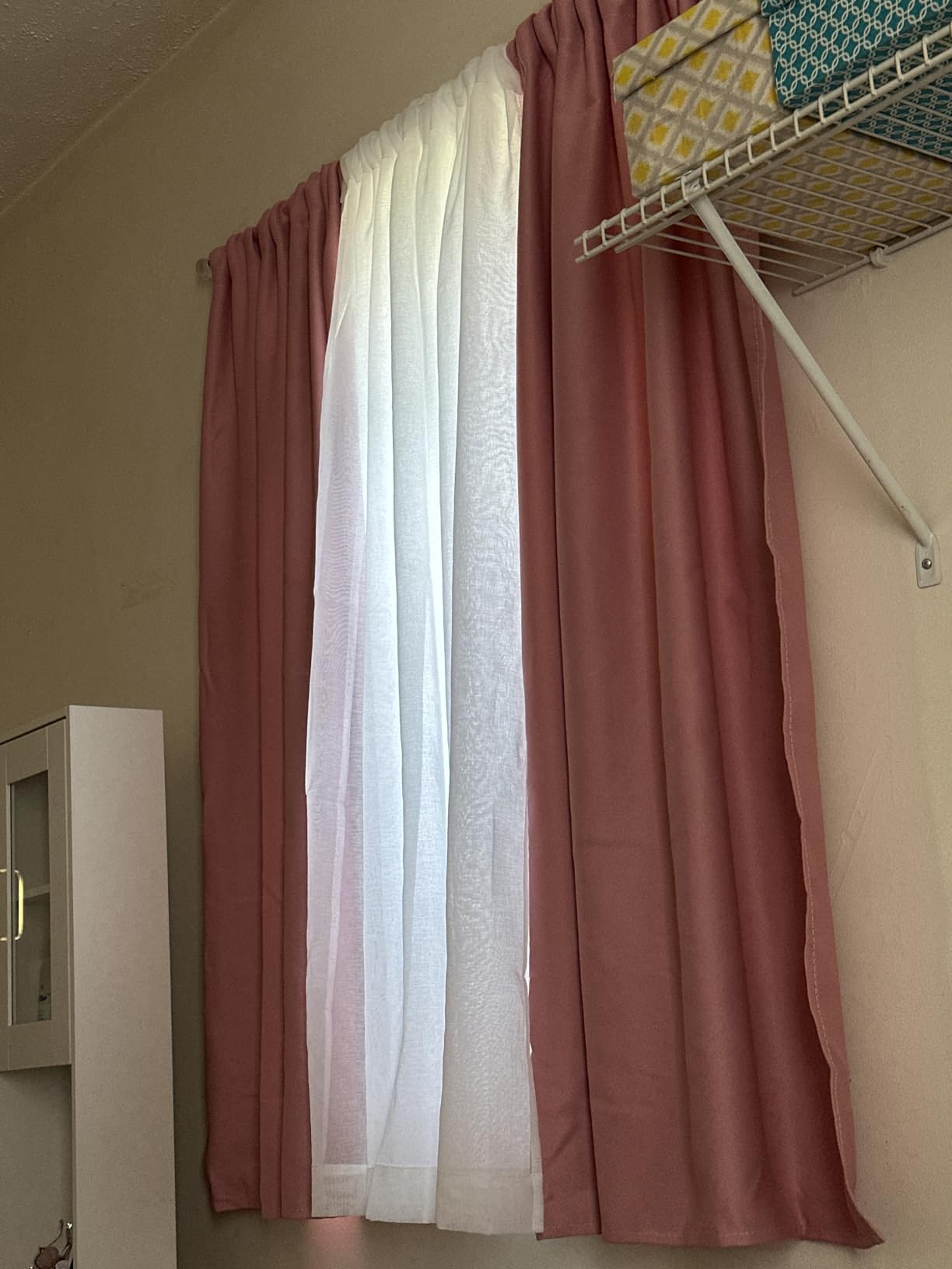 NICETOWN Black Out Curtain Blinds for Bedroom 2 Panels 42