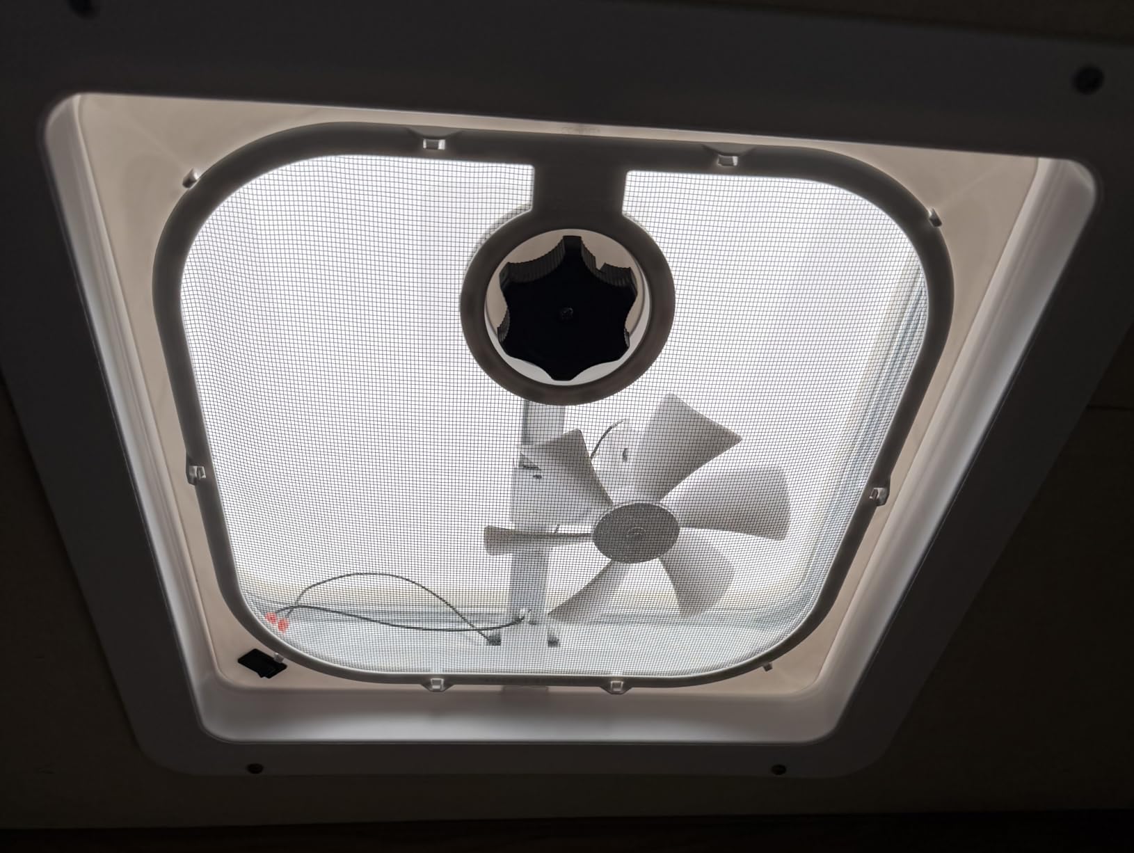 Ventline RV Roof Vent White w/ 12 Volt Fan, Putty & Screws customer photo 2