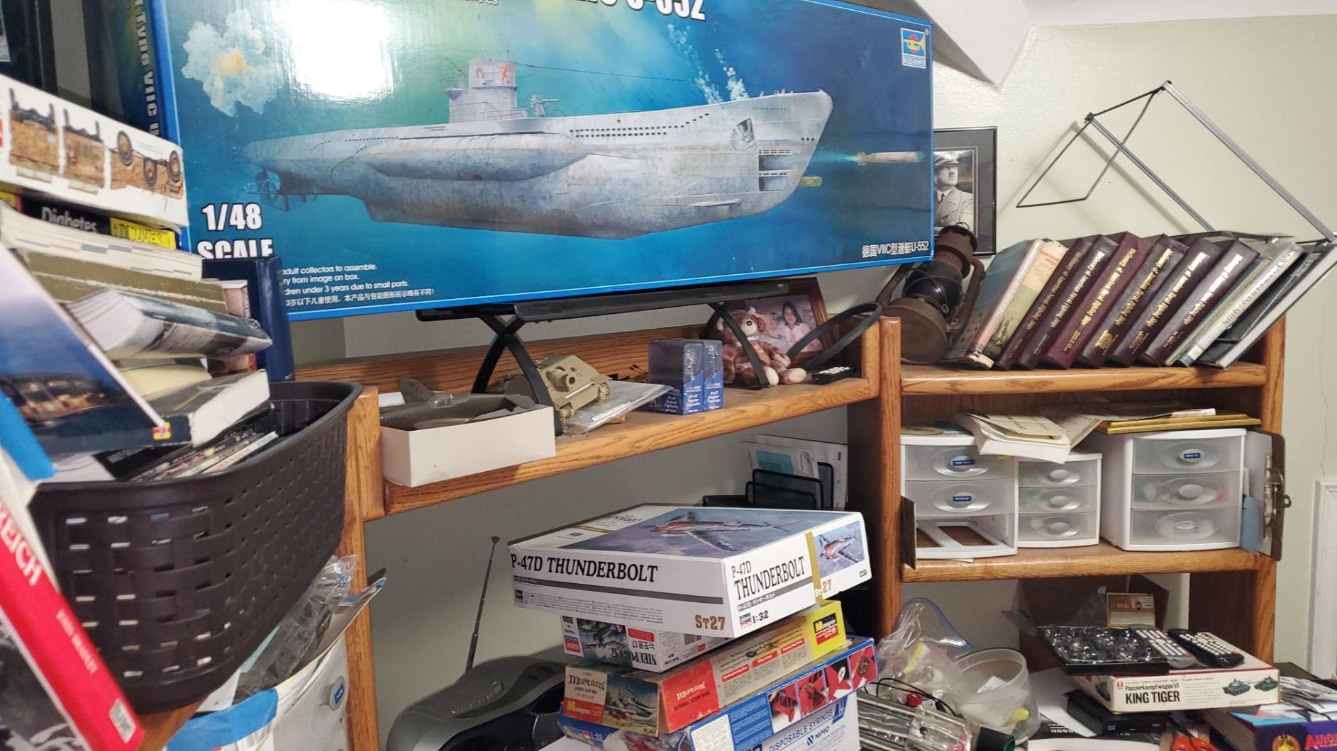 Trumpeter DKM U-Boat Type VIIC U-552 Plastic Model Kit, 1/48 Scale customer photo 1