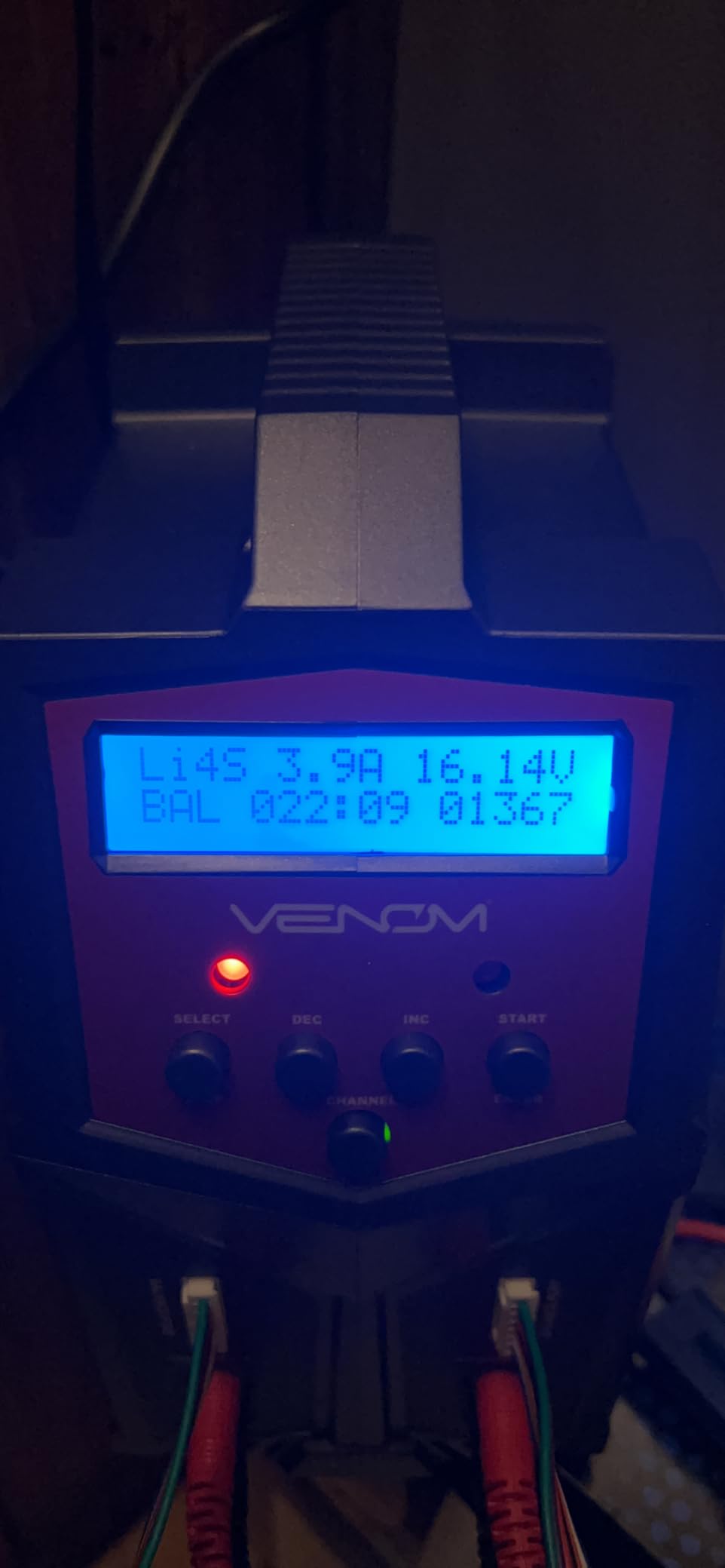 Venom Power Pro Duo LiPo Battery Charger - LCD Screen, Charging Leads - Balance Charger & Discharger for LiPo, LiHV, Li-Ion, Life, NiMH, NiCD, Pb Batteries - Power Supply for 1S- 6S, Drone & RC Cars customer photo 1