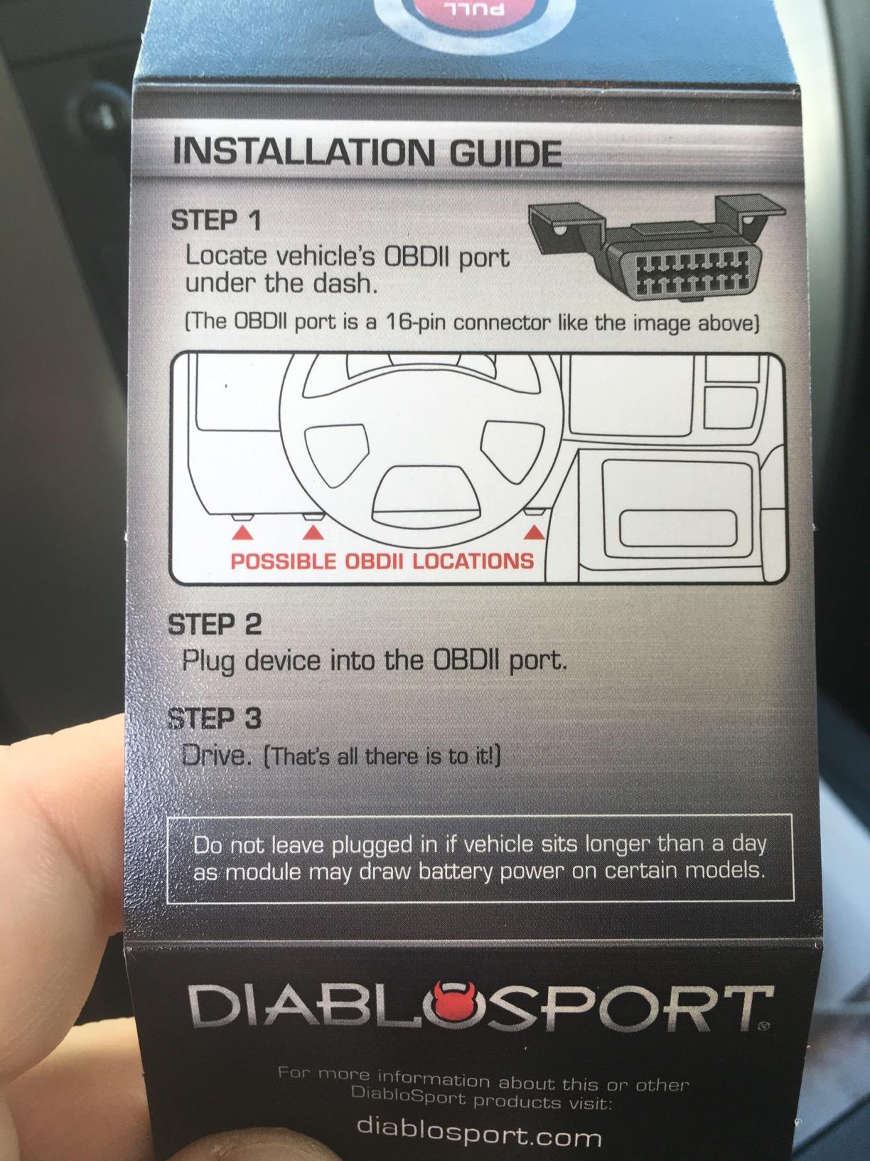 DiabloSport S1000 Sprint Tuner Module | fits 2005-2024 GM with Active Fuel Management | Eliminates Factory Restrictions | Max Performance | Plug & Play Installation customer photo 1
