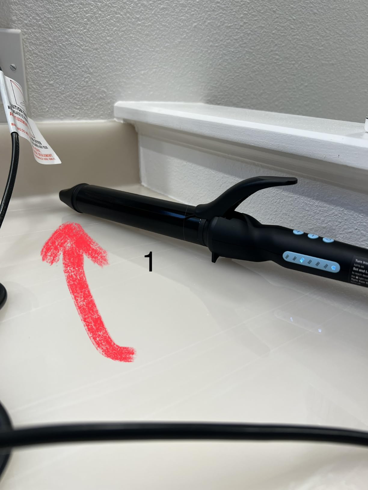 Bio Ionic Long Barrel Curling Iron, Moisture Heat Technology & NanoIonic MX | Versatile Curling Styler with Longer Barrel for Easy Hair Styling, Multiple Barrel Sizes for Frizz-Free, Defined Curls customer photo 1