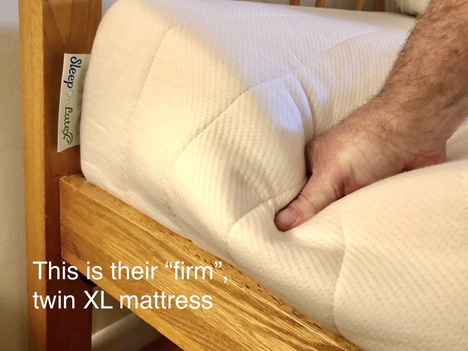 Pure Green Organic Latex Mattress - Firm - Queen customer photo 2
