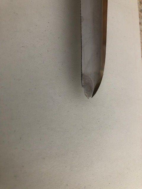 R Murphy Ramelson New Haven Oyster Shucking Knife, 1 Pack, Wood Handle | Shucker Tool Opener, Curved Bent Tip, Stainless Steel Blade, Made in USA customer photo 2