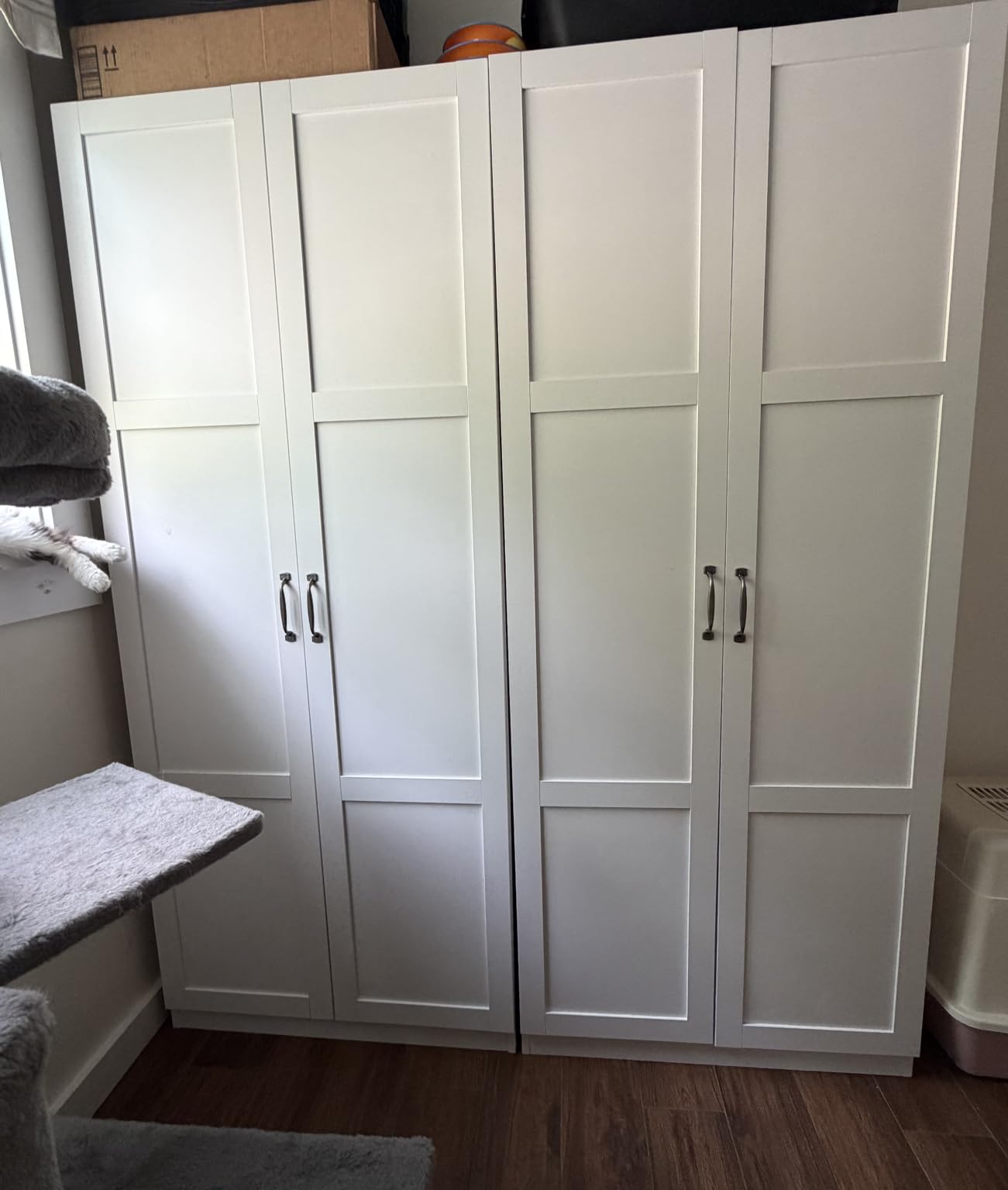 Sauder Storage Cabinet/ Pantry cabinets, 29.61