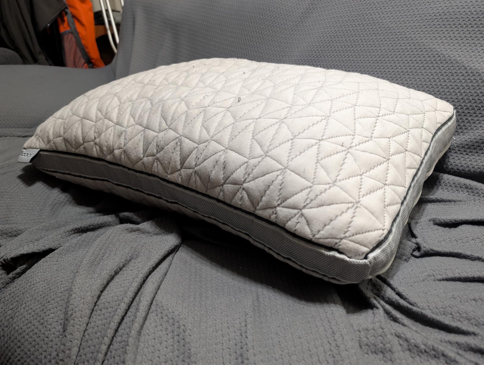Coop Home Goods Eden Cool Adjustable Pillow, King Size - Adjustable Memory Foam with Gel Infusion - Soft Breathable Lulltra Fabric - Ideal for All Sleepers - Eco-Friendly CertiPUR-US Certified customer photo 1