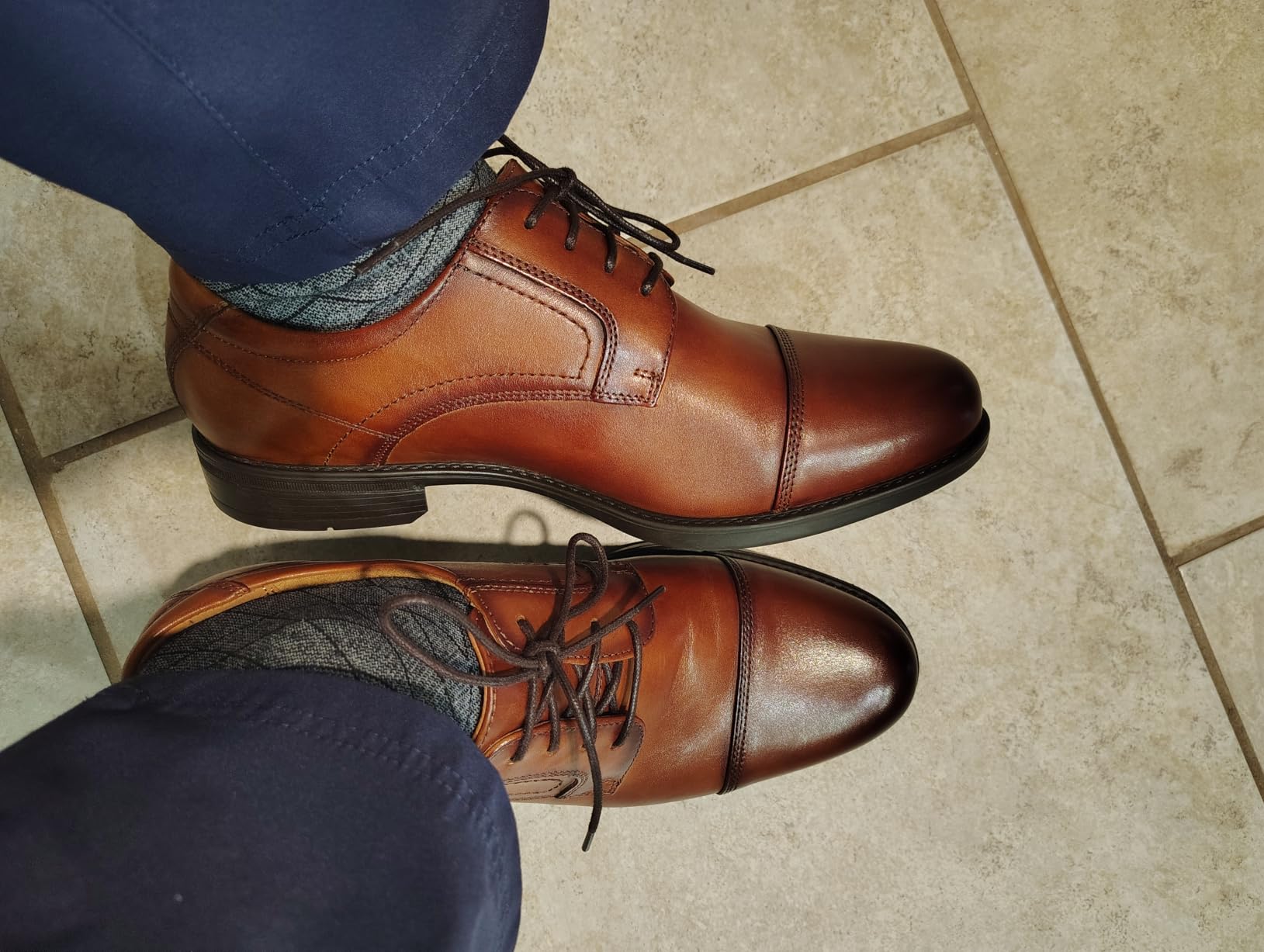 Florsheim Men's Medfield Cap Toe Oxford customer photo 2