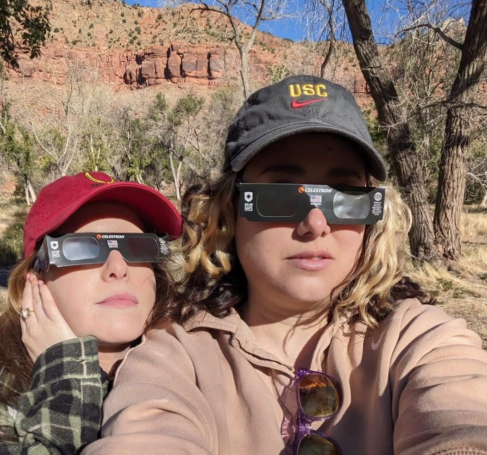 Celestron EclipSmart Solar Shades Observing Kit - Meets ISO 12312-2:2015(E) Standards, Four Eclipse Glasses & Guidebook customer photo 2