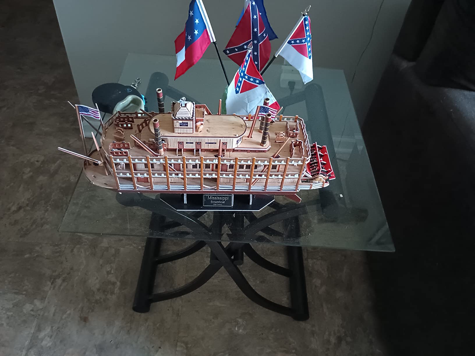 CubicFun 3D Puzzle Mississippi Steamboat Model Kit Gift for Kids and Adults, 142 Pieces customer photo 1