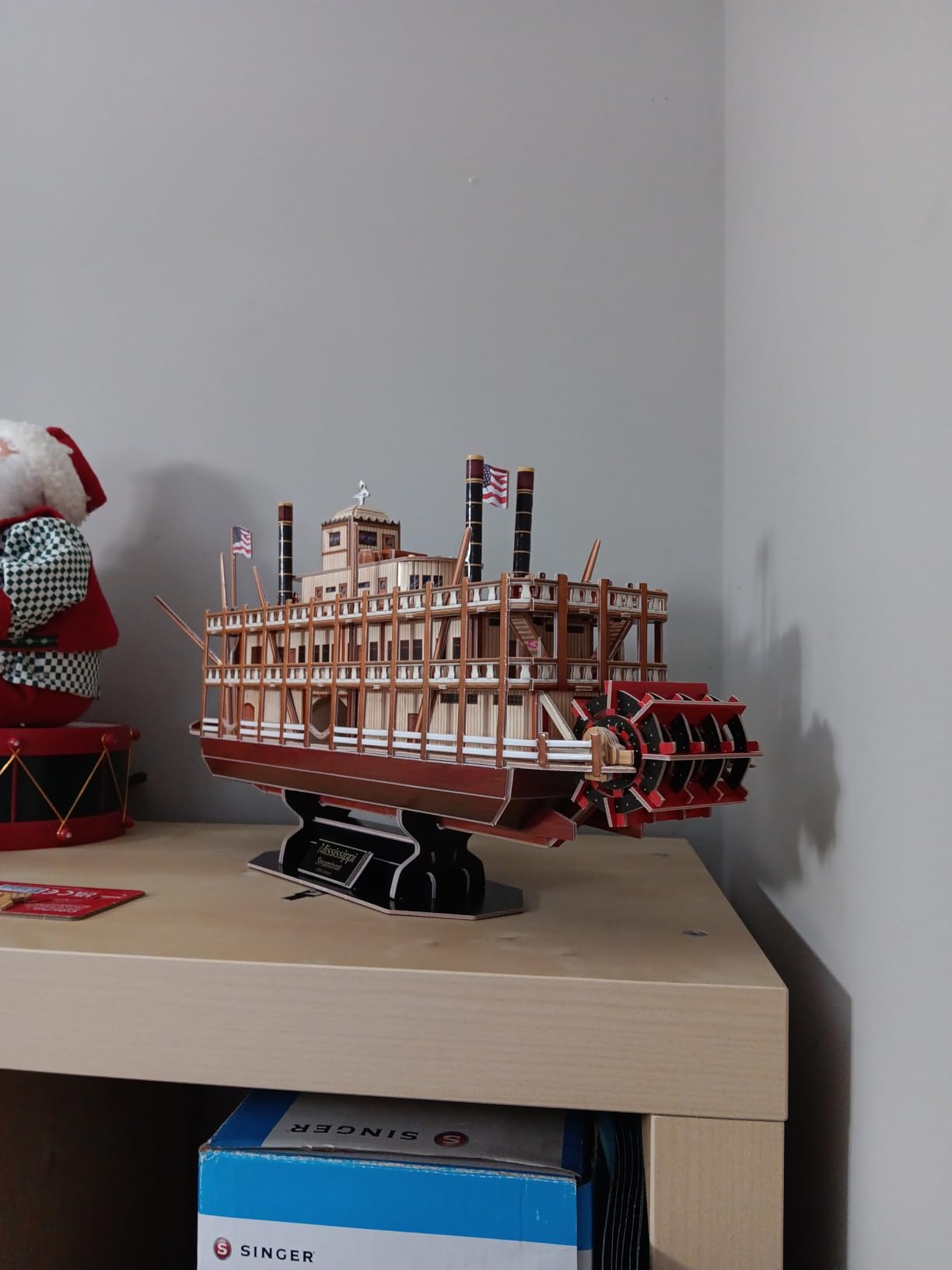CubicFun 3D Puzzle Mississippi Steamboat Model Kit Gift for Kids and Adults, 142 Pieces customer photo 2