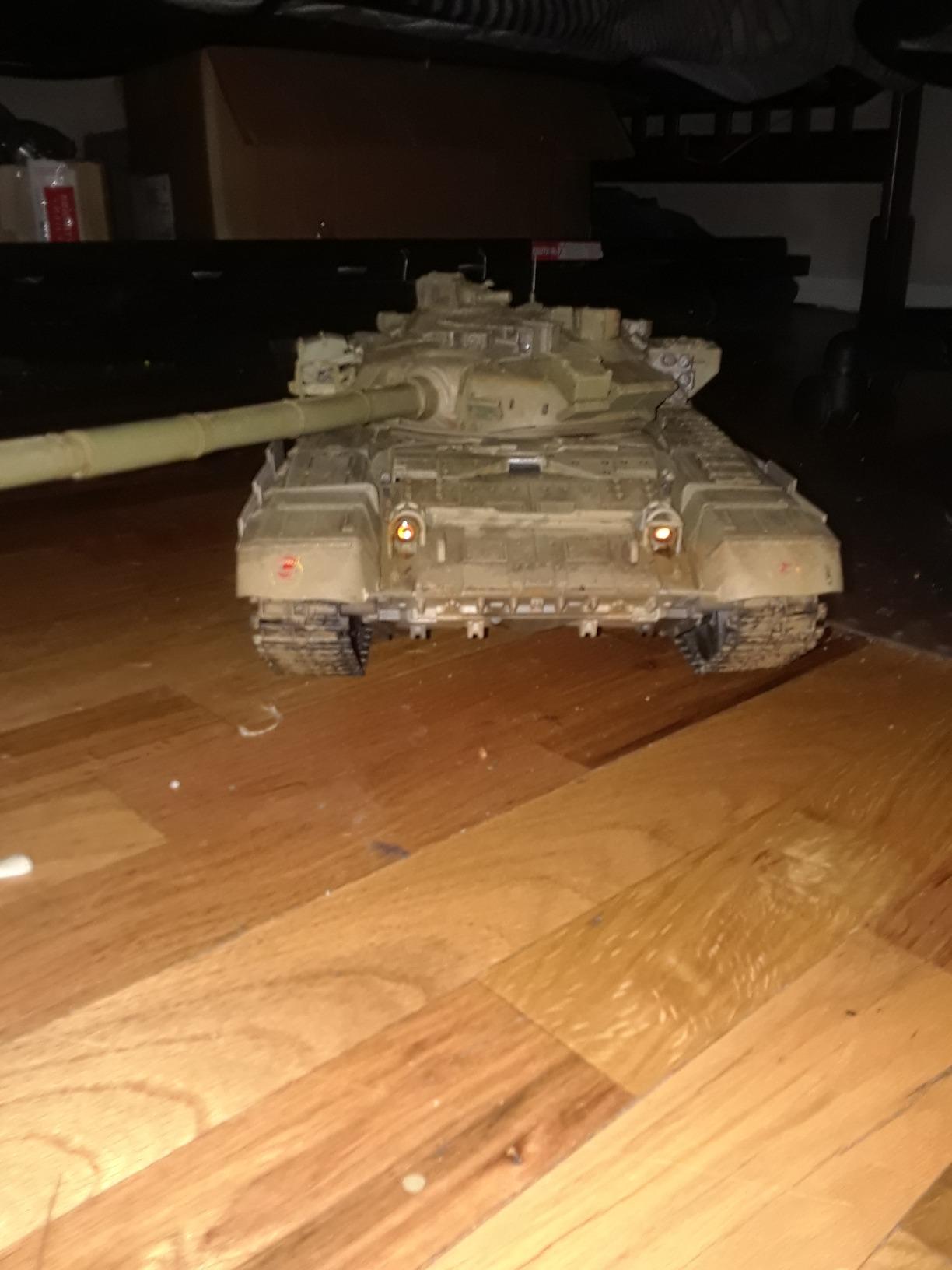 Heng Long Toucan RC Hobby Remote Control 2.4Ghz Tk7.0 1/16 Scale Russian T-90 Main Battle Tank Rc Air Soft Rc Battle Tank Smoke & Sound customer photo 2