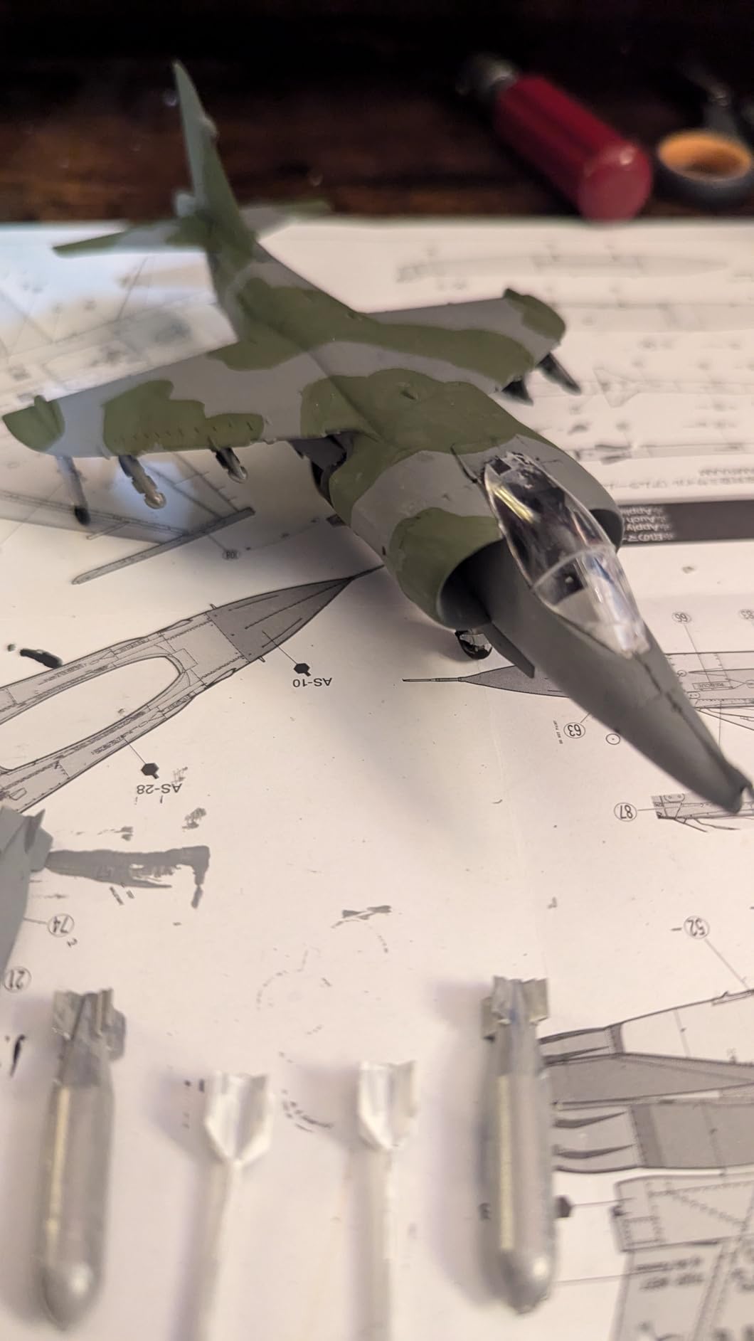 Italeri 1401S 1:72 Harrier Gr.3 (Falklands) Plastic Model Kit customer photo 1
