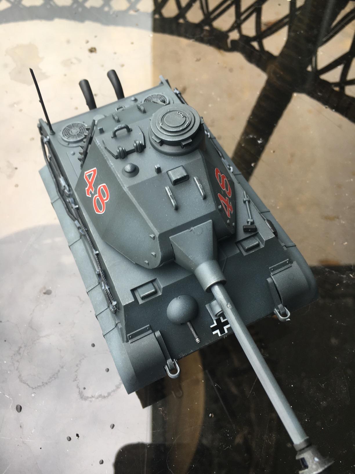 Meng WWT-003 Model - German King Tiger (Porsche Turret) World War Toons customer photo 1