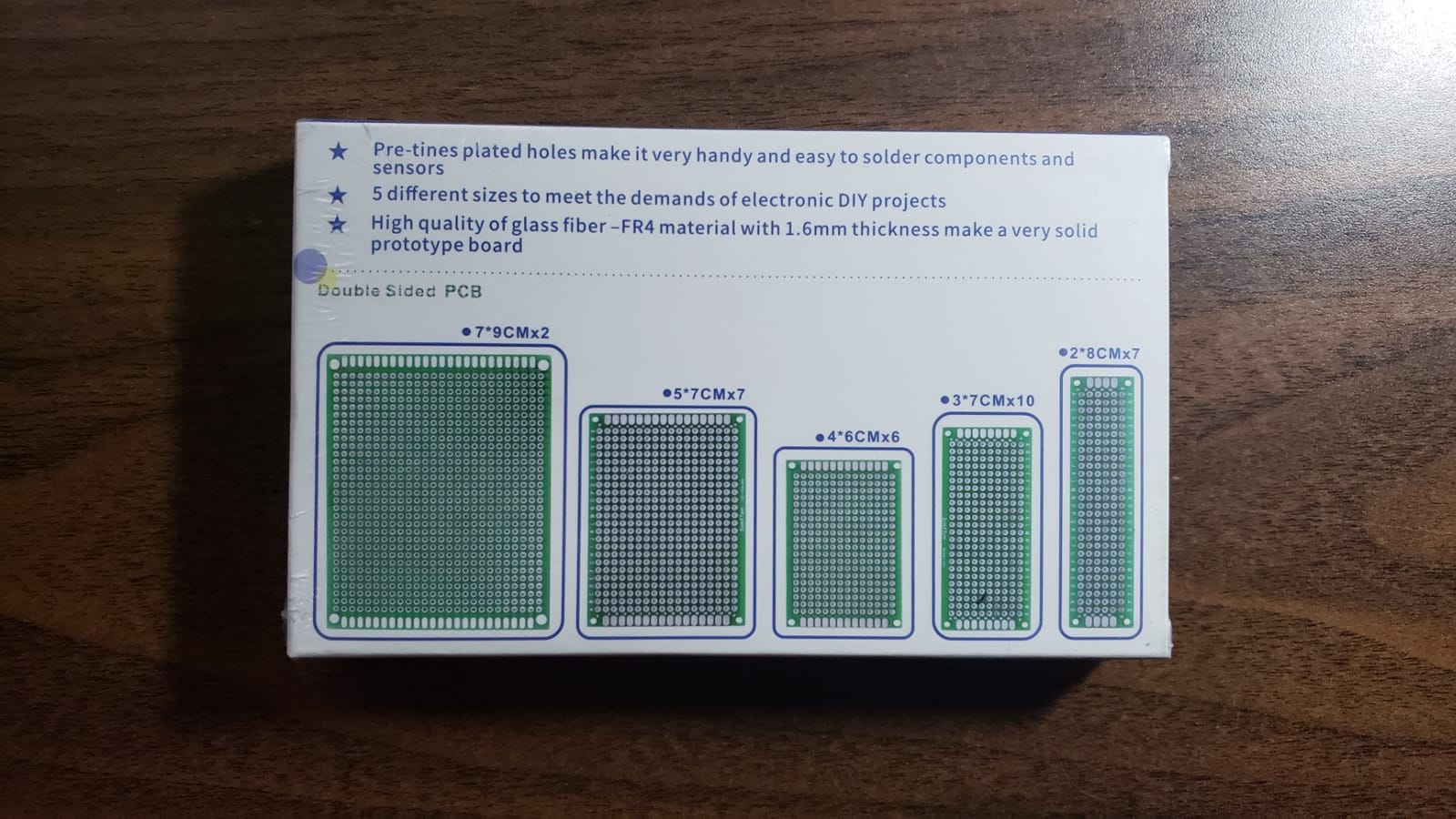 ELEGOO 32Pcs Double Sided PCB Board Prototype Kit for DIY Soldering | 5 Size for Different Options, Compatible with Arduino Kits, Durable, Sturdy, Perfect for DIY Projects customer photo 2