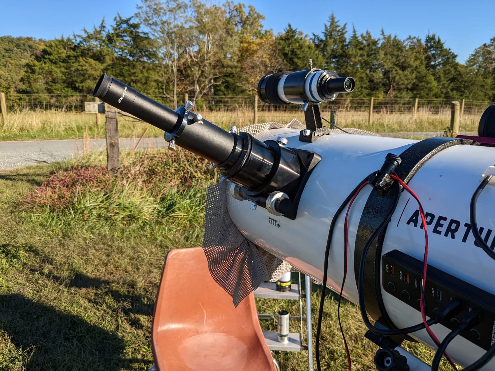 Astromania 1.25 Inch Collimating Cheshire Telescope Eyepiece Long Version | For Aligning Newtonian Reflectors Telescope, Telescope Collimation Tool, for Planetary Moon Deep Sky Astronoical Observation customer photo 1