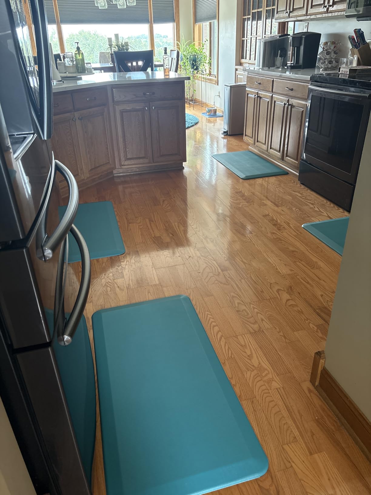 ComfiLife Anti Fatigue Floor Mat - 3/4 Inch Thick Kitchen Mats for Floor, Standing Desk Mat, Kitchen Rug - Comfort at Home, Office - Durable - Stain Resistant - Non-Slip Bottom (20