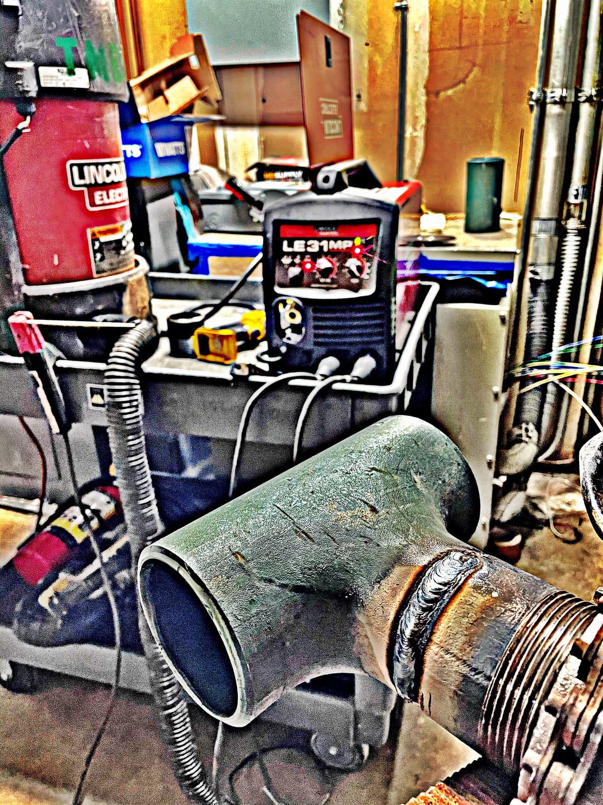 Lincoln Electric 140 Amp LE31MP Multi-Process Stick/MIG/Flux-Core/TIG, 120V, Aluminum Welder customer photo 1