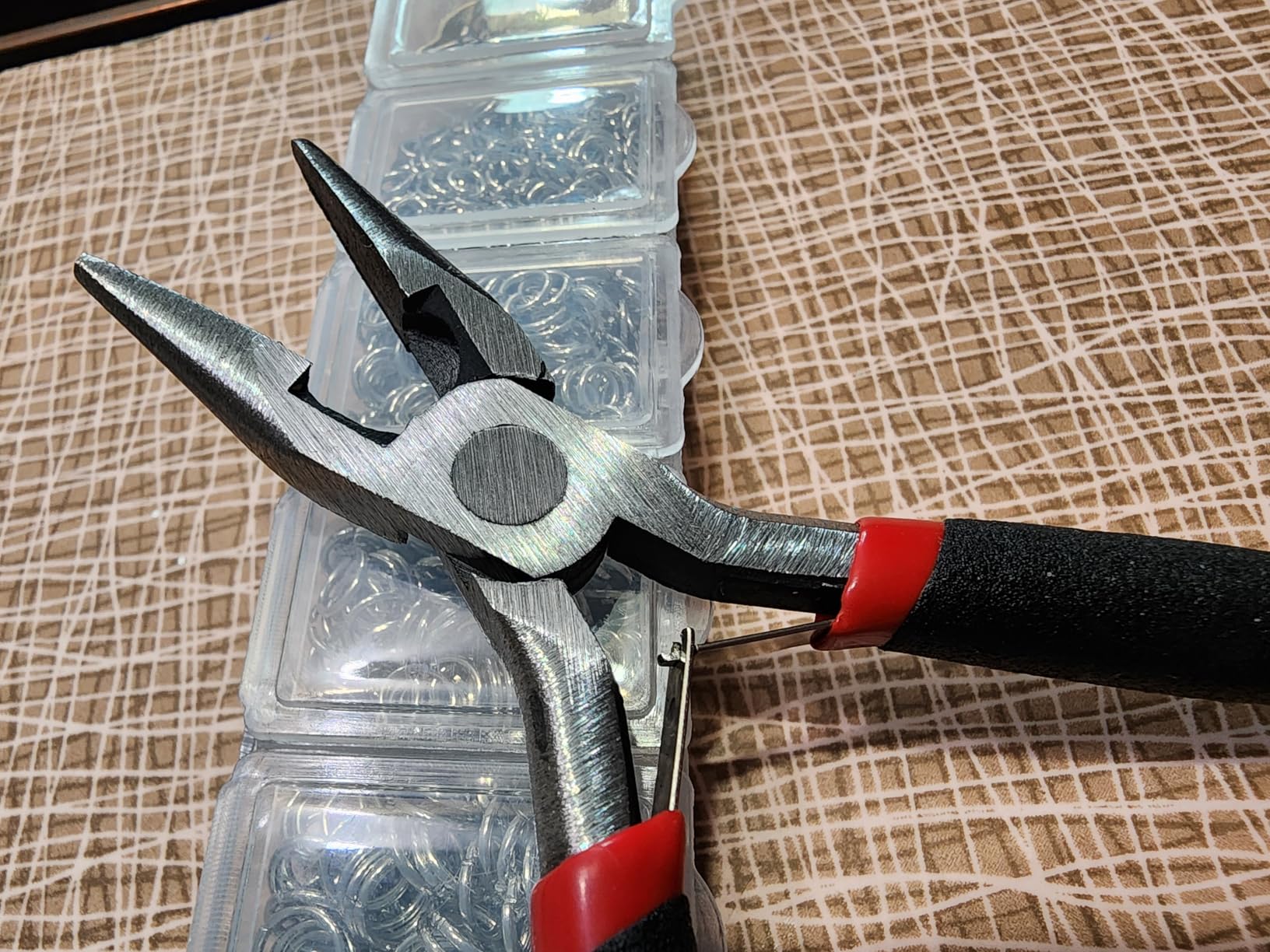 Paxcoo 1500Pcs Silver Jump Rings with Lobster Clasps and Jewelry Pliers for Jewelry Making Supplies Findings and Necklace Repair customer photo 2