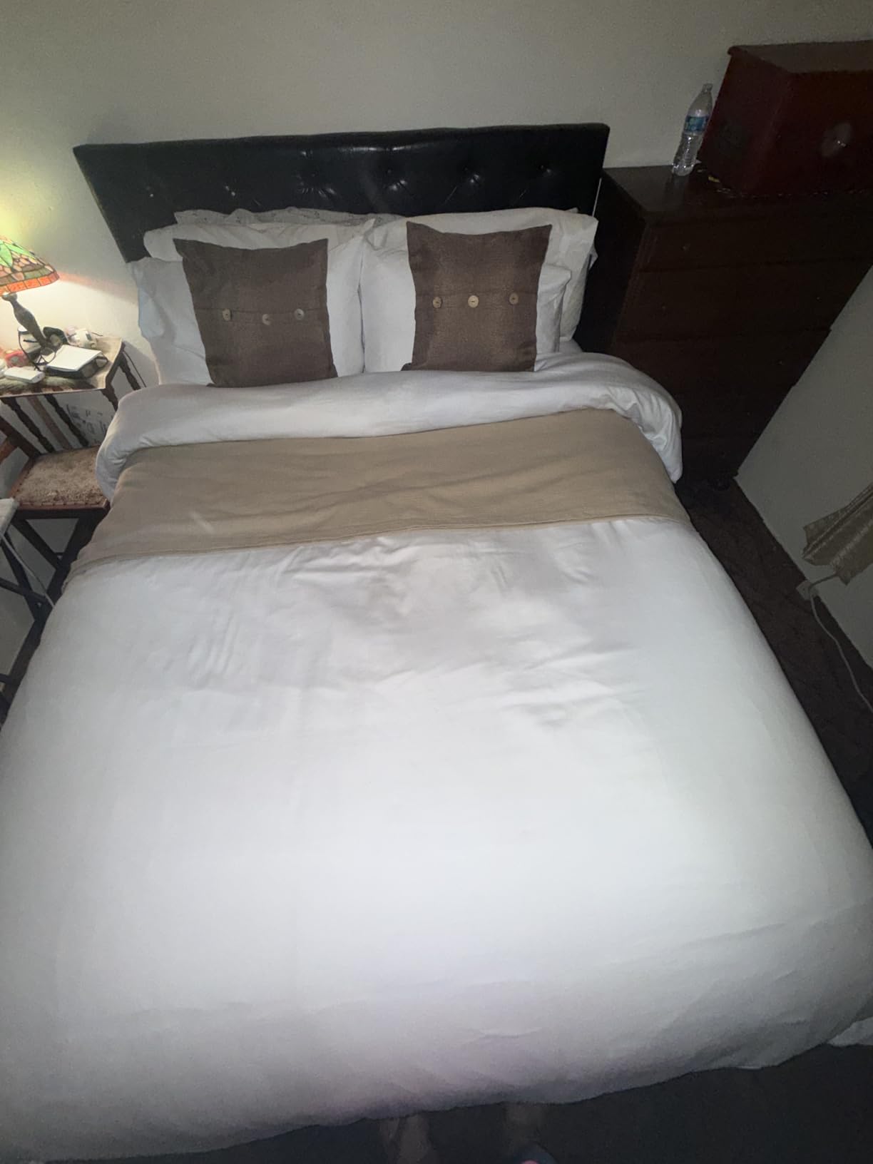 California Design Den Luxury Queen Duvet Cover Set, White - 400 Thread Count 100% Cotton Sateen customer photo 2