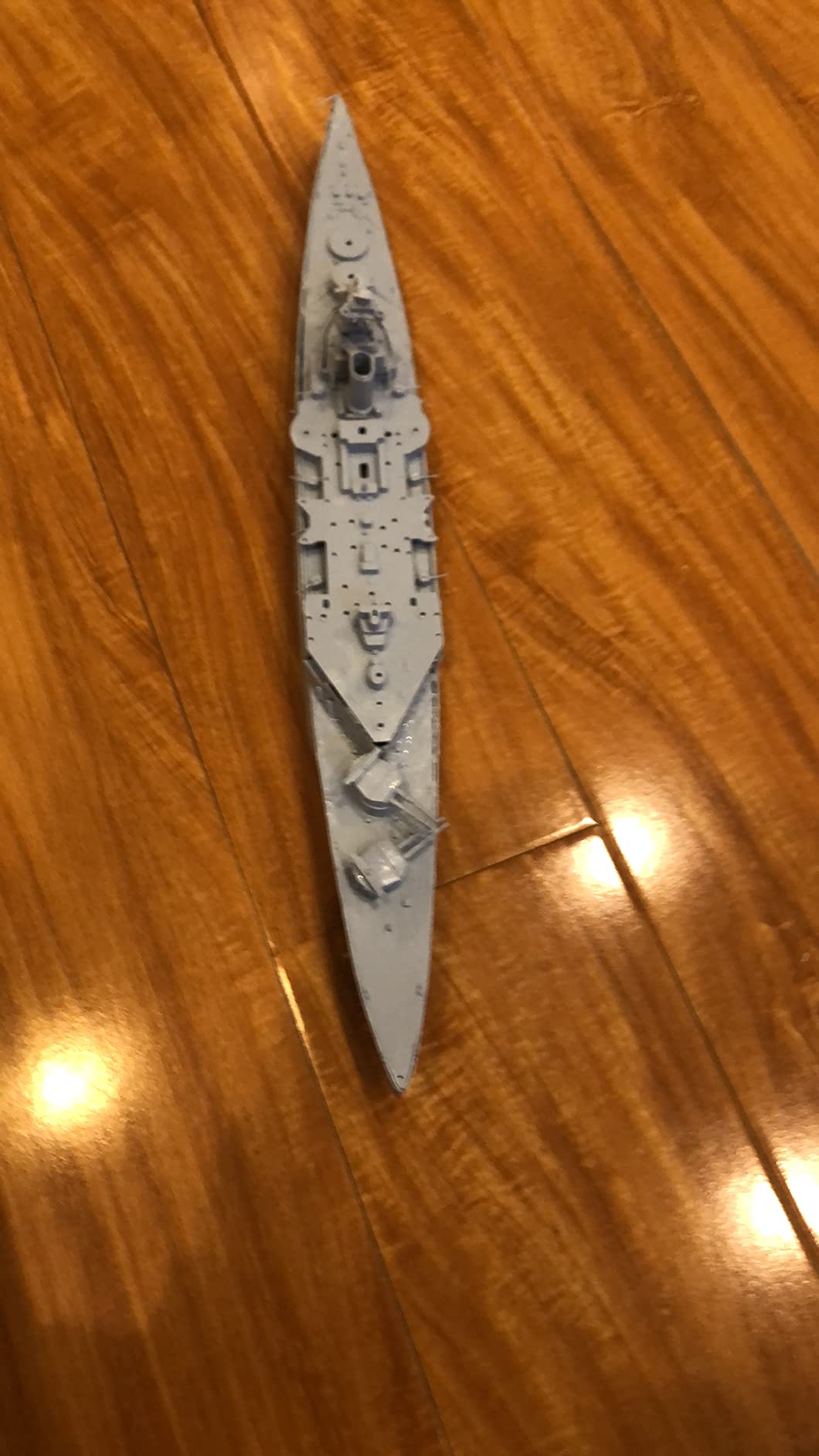 Airfix Ship Model Kit Vintage Classics - A04212V HMS Belfast, Plastic Watercraft Model Kits for Adults & Kids Ages 8+, Skill Level 3, 1:600 Scale WW2 Warship Models, Miniature Battleship Navy Gifts customer photo 2