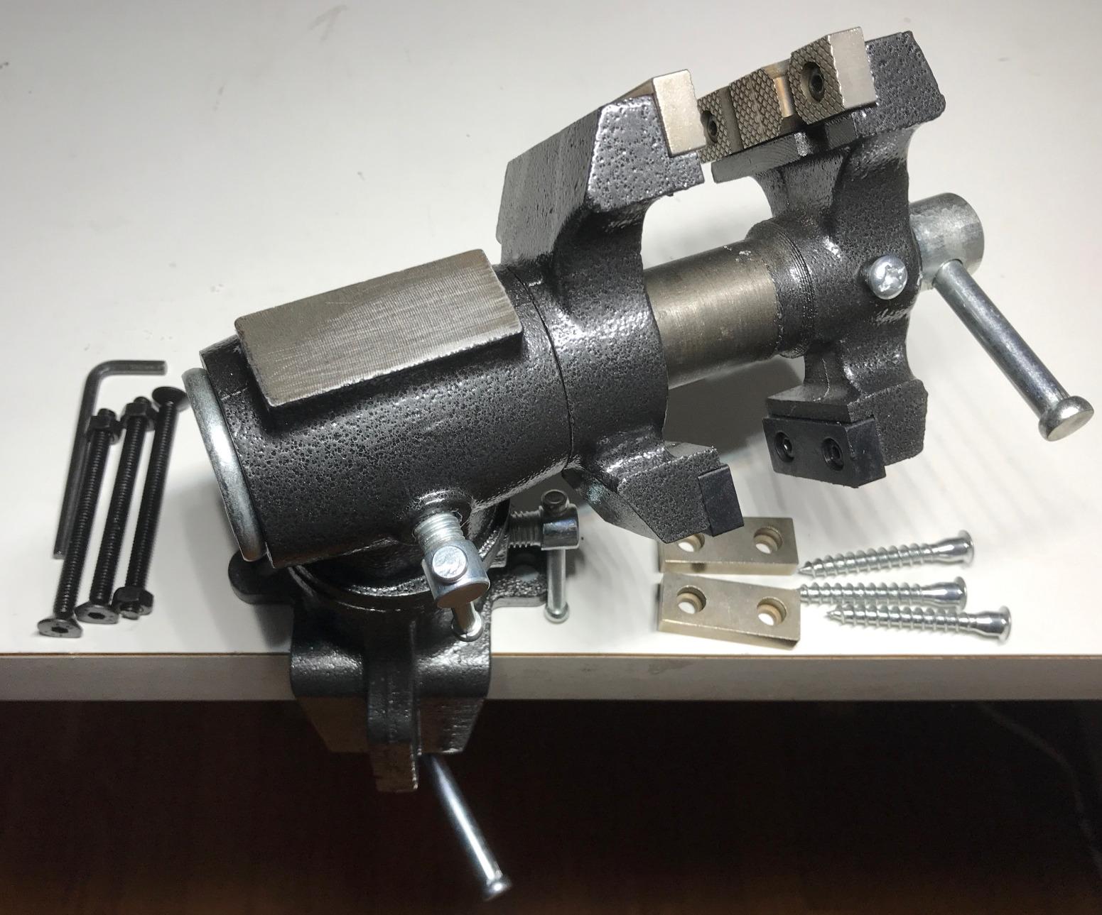 Toolsmith 2-1/2 inch Mini Jaw Portable Clamp-on Table Bench Third Hand Vise customer photo 1