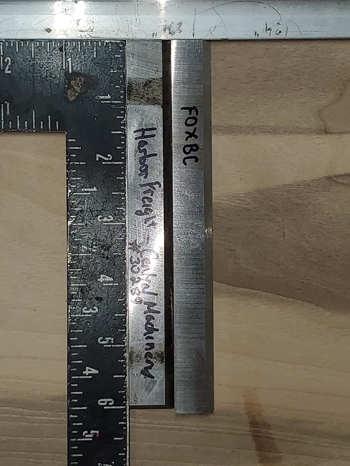 FOXBC 6-1/8 Inch Jointer Planer Knives Blades for Ridgid JP0610,Delta 37-190 37-195, Craftsman 21705 922995, Jet JJ-6CS, Powermatic Jointers - Set of 3 customer photo 1