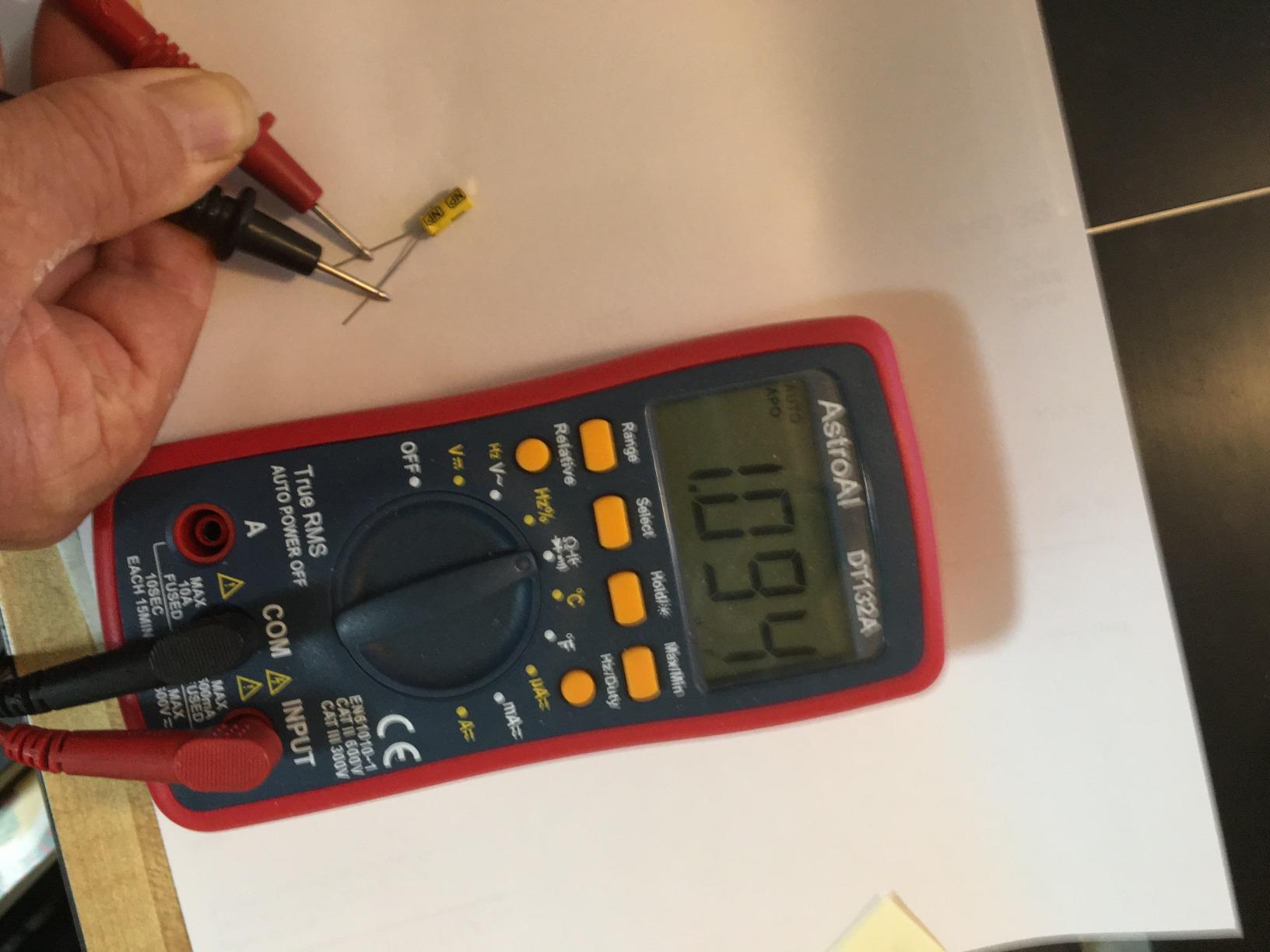 AstroAI Digital Multimeter, TRMS 4000 Counts Volt Meter (Manual and Auto Ranging); Measures Voltage Tester, Current, Resistance, Continuity, Frequency; Tests Diodes, Temperature (Red) customer photo 2