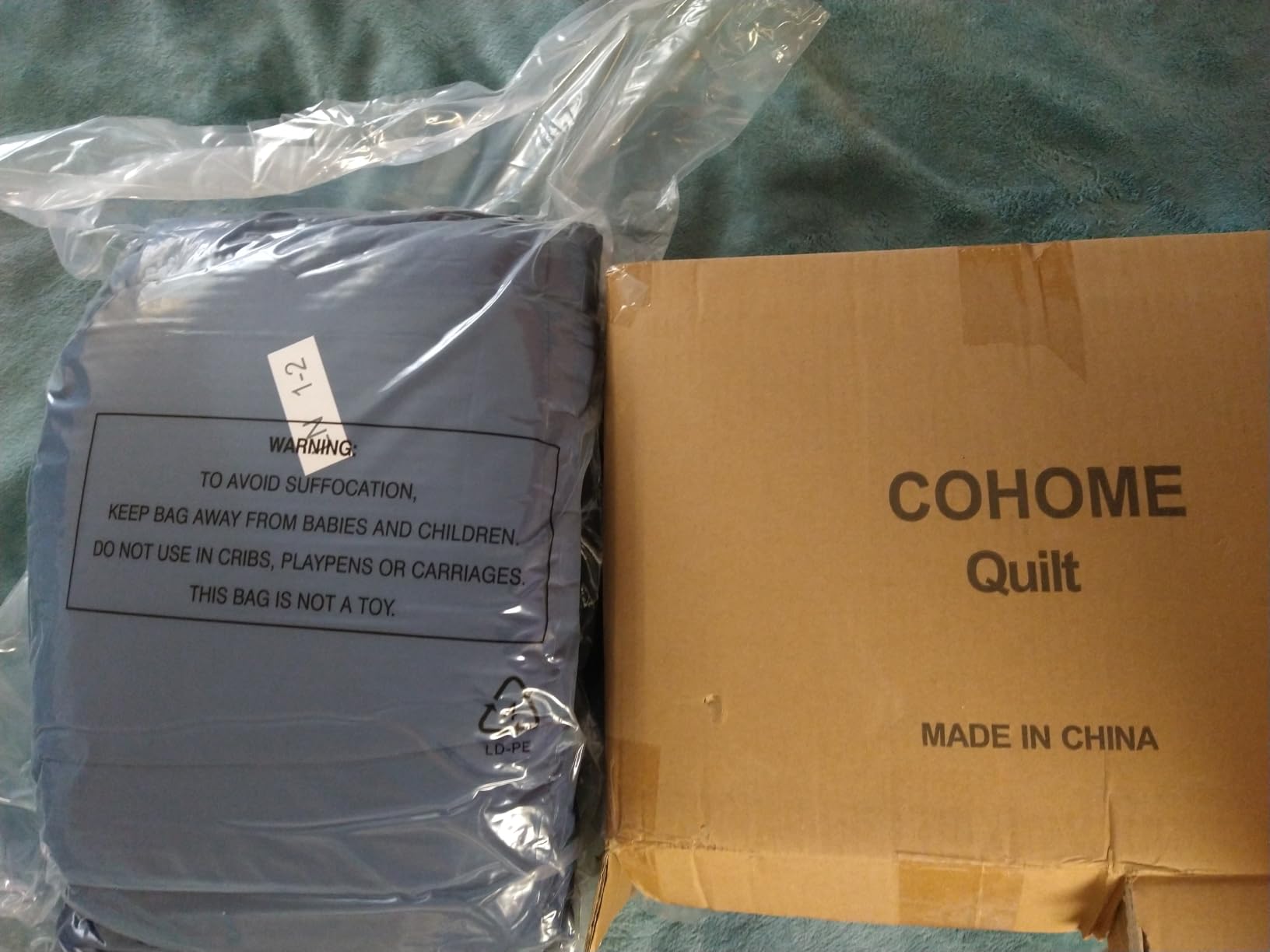 COHOME All-Season Queen Size Cooling Comforter Duvet Insert - White | Down Alternative Comforter, Luxury Hotel Breathable Soft bedding, Anti-Clump Tech & 8 Tabs, Reversible, 88 x 88 inches customer photo 1