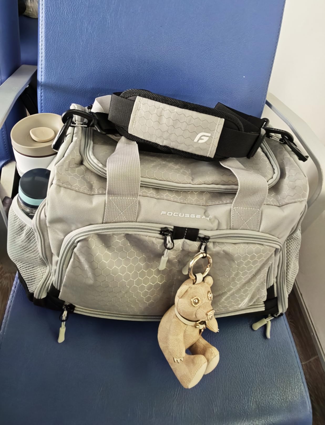 Ultimate Gym Bag 2.0: The Durable Crowdsource Designed Duffel Bag with 10 Optimal Compartments Including Water Resistant Pouch customer photo 2