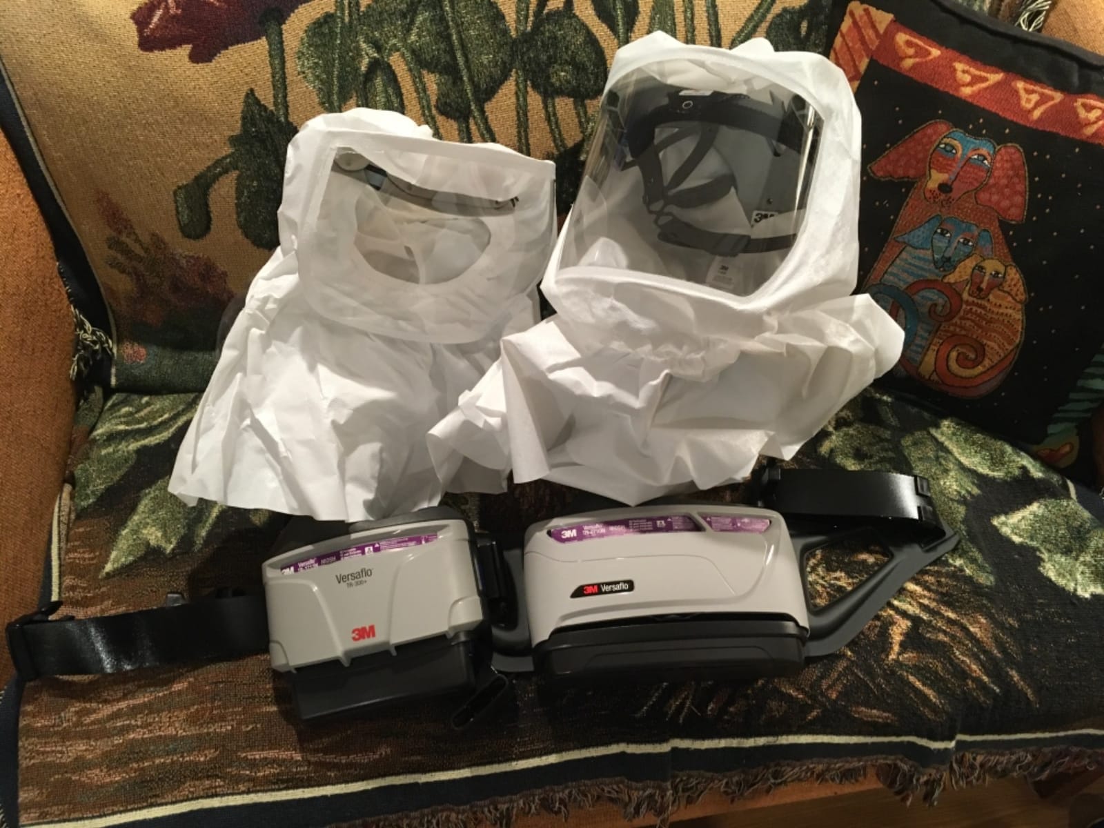 3M PAPR Respirator, Versaflo Powered Air Purifying Respirator Kit, TR-300N+ ECK, Healthcare, Hood Assembly, Easy to Clean and Maintain, All-in-One Respiratory Protection customer photo 1