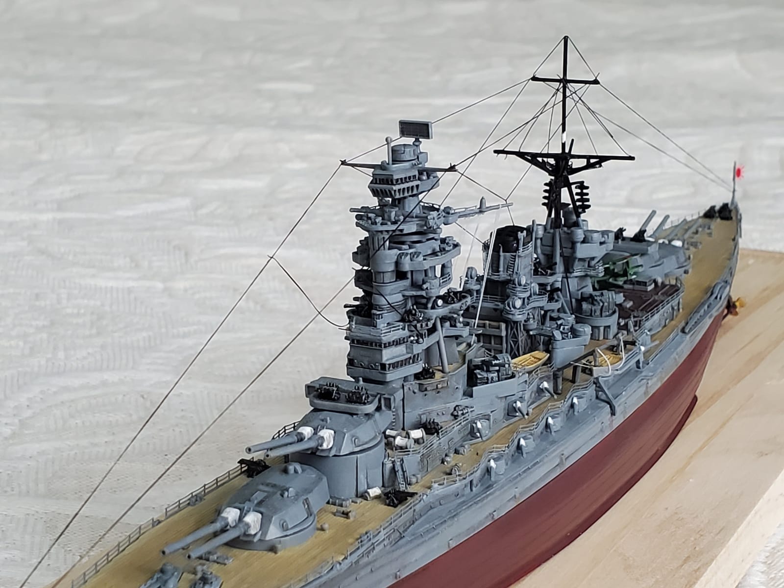 Fujimi Model (FUJIMI) 1/700 Ship Next Series No. 13 Japan Navy Battleship Nagato 193 Model customer photo 1
