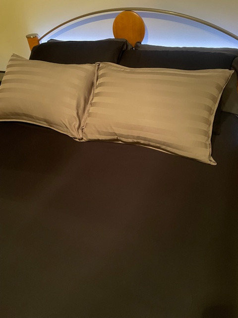 Pure Bamboo King Sheets, Genuine 100% Organic Viscose Derived from Bamboo Bed Sheet Set, Luxuriously Soft & Cooling, Double Stitching, 2 Year Quality Promise (King, Sterling Blue) customer photo 1