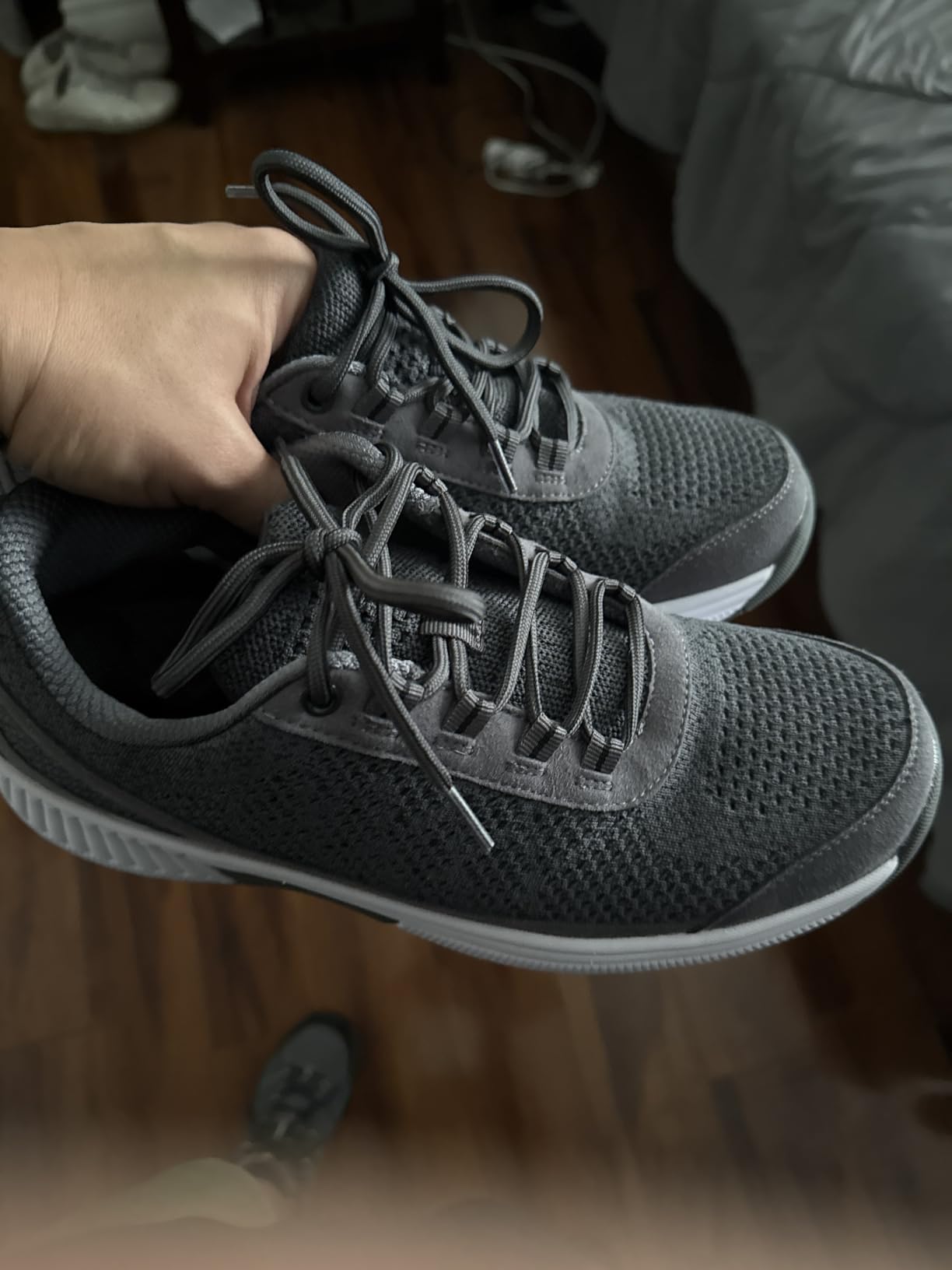 Orthofeet Lava Orthopedic Men's Walking Shoes - Stretchable & Breathable No-Tie Comfort Sneakers with Anatomical Arch Support customer photo 2