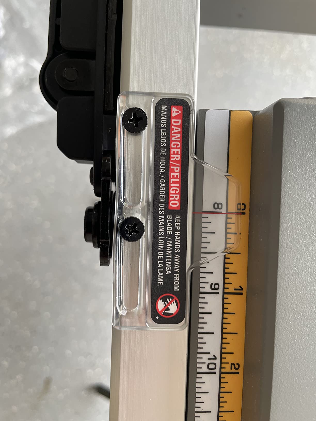 DEWALT Table Saw, 10 Inch, 15 Amp, 32 1/2-Inch Rip Capacity, Dust Collector, Scissor Stand (DWE7491X) customer photo 1