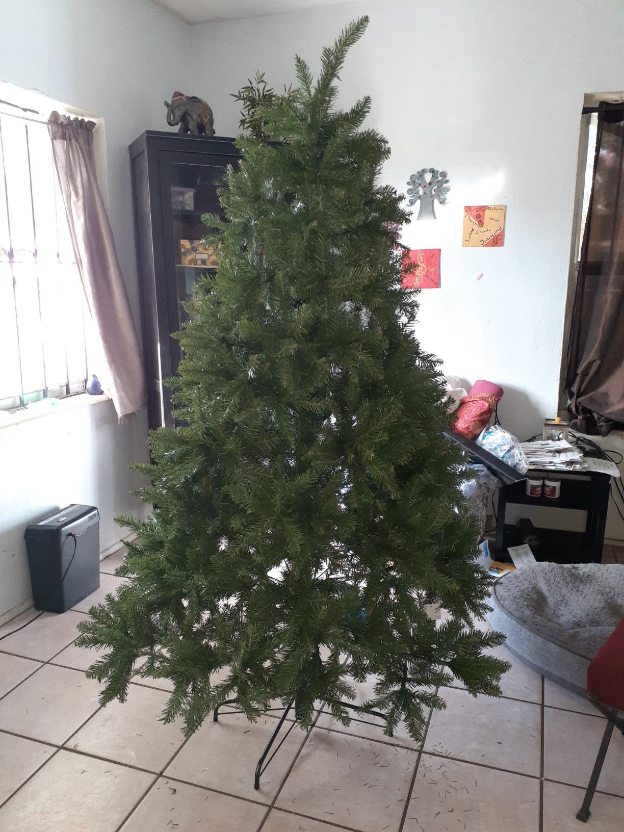 Best Choice Products Douglas Fir Christmas Tree, 9ft Unlit Artificial Full Fir Holiday Decoration, Realistic Appearance w/Metal Stand customer photo 2